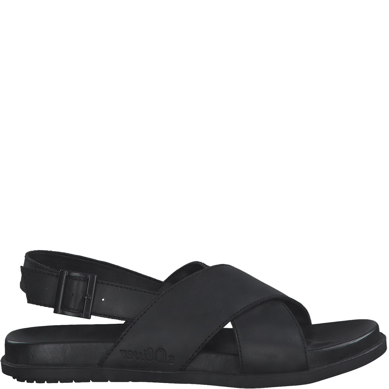 S.OLIVER Basutės vyrams, Juoda, SANDALS 2