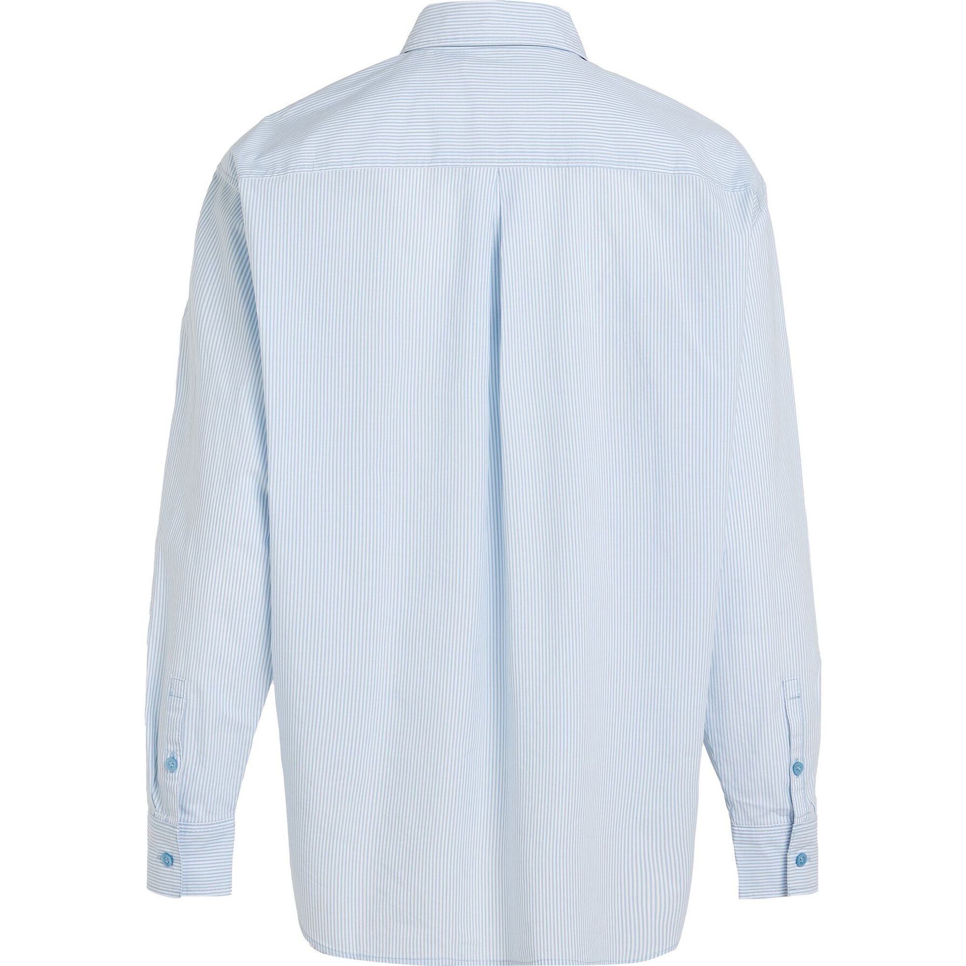 CALVIN KLEIN JEANS Marškiniai ilgomis rankovėmis moterims, Mėlyna, L/s shirt 2