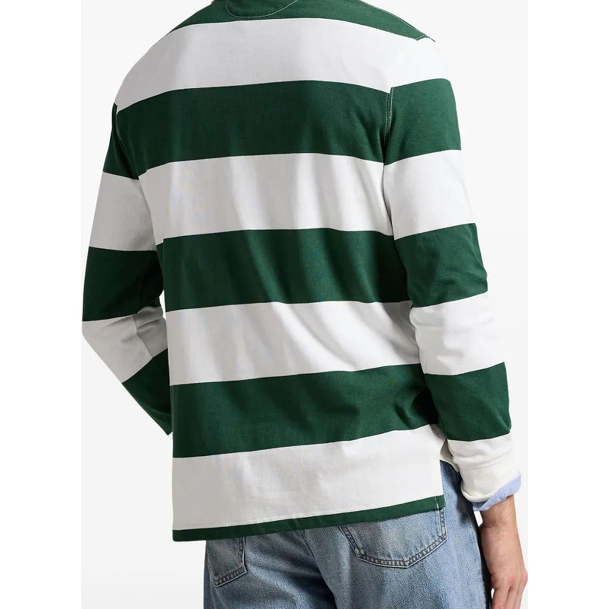 POLO RALPH LAUREN Megztinis vyrams, Žalia, Knit-rugby-pullover 3