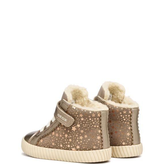 GEOX Laisvalaikio bateliai mergaitėms, Smėlio, Mirroless girl Leisure 6