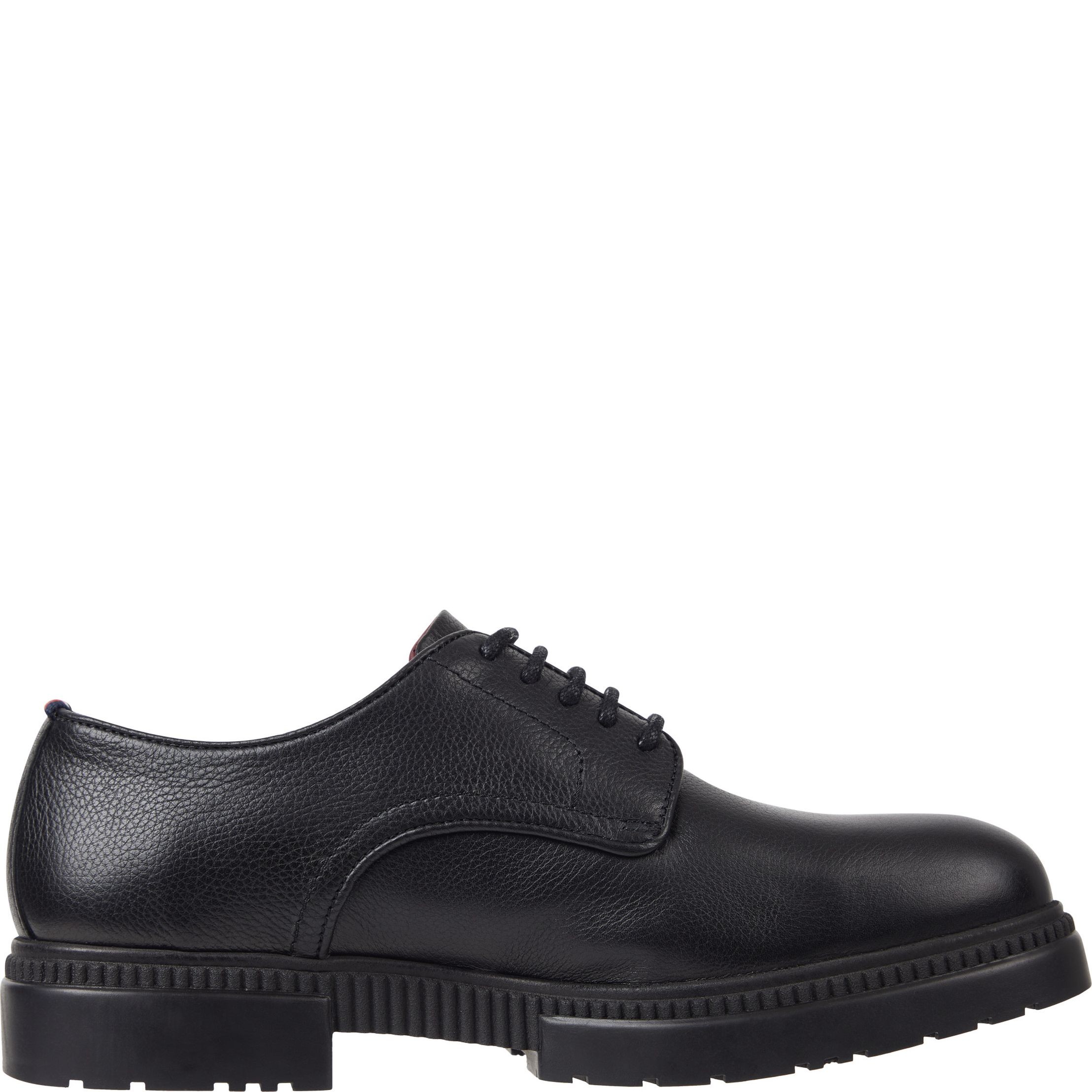 TOMMY HILFIGER Klasikiniai batai vyrams, Juoda, Comfort cleated thermo shoe 5