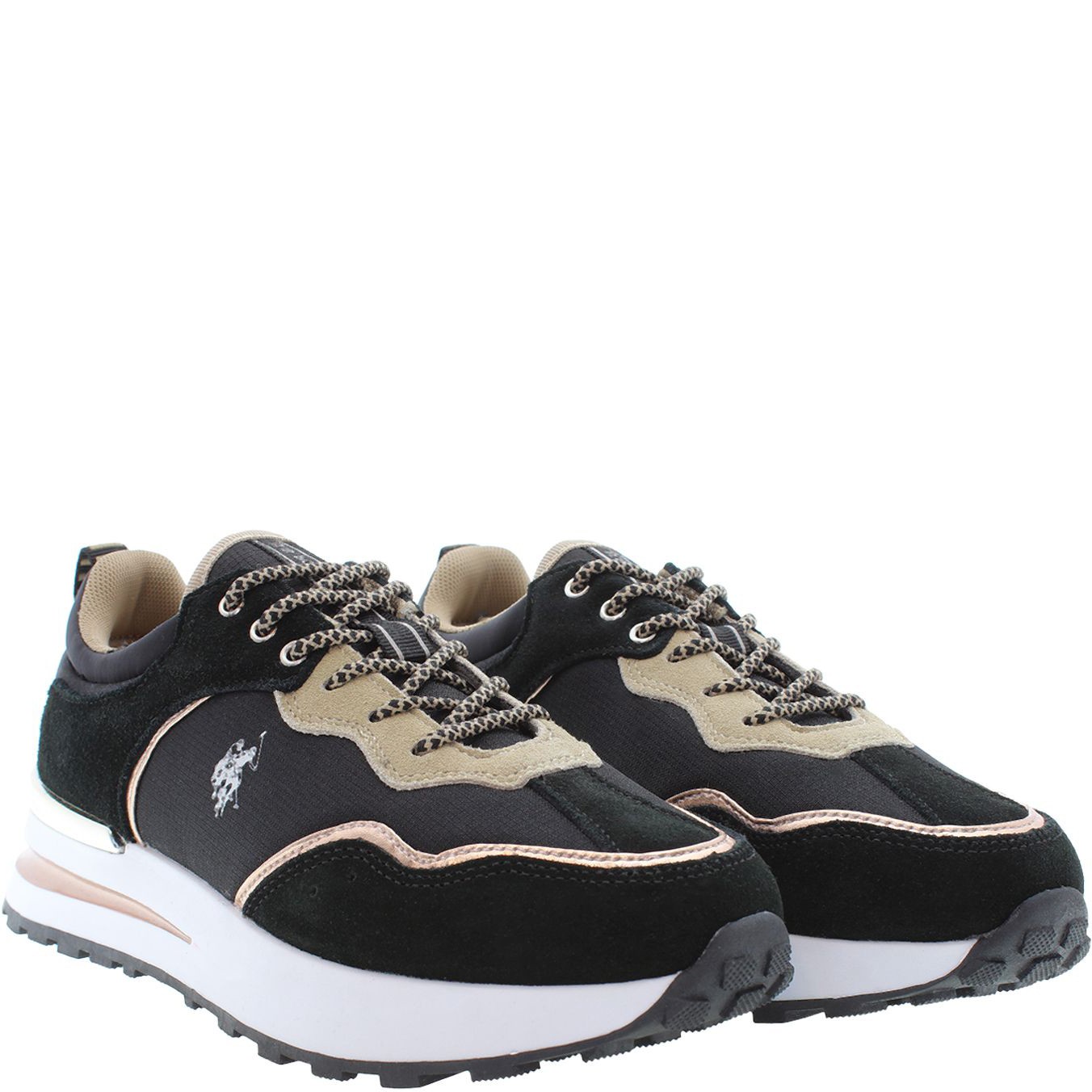 U.S.POLO Sportiniai bateliai moterims, Juoda, SPORT SHOE 1