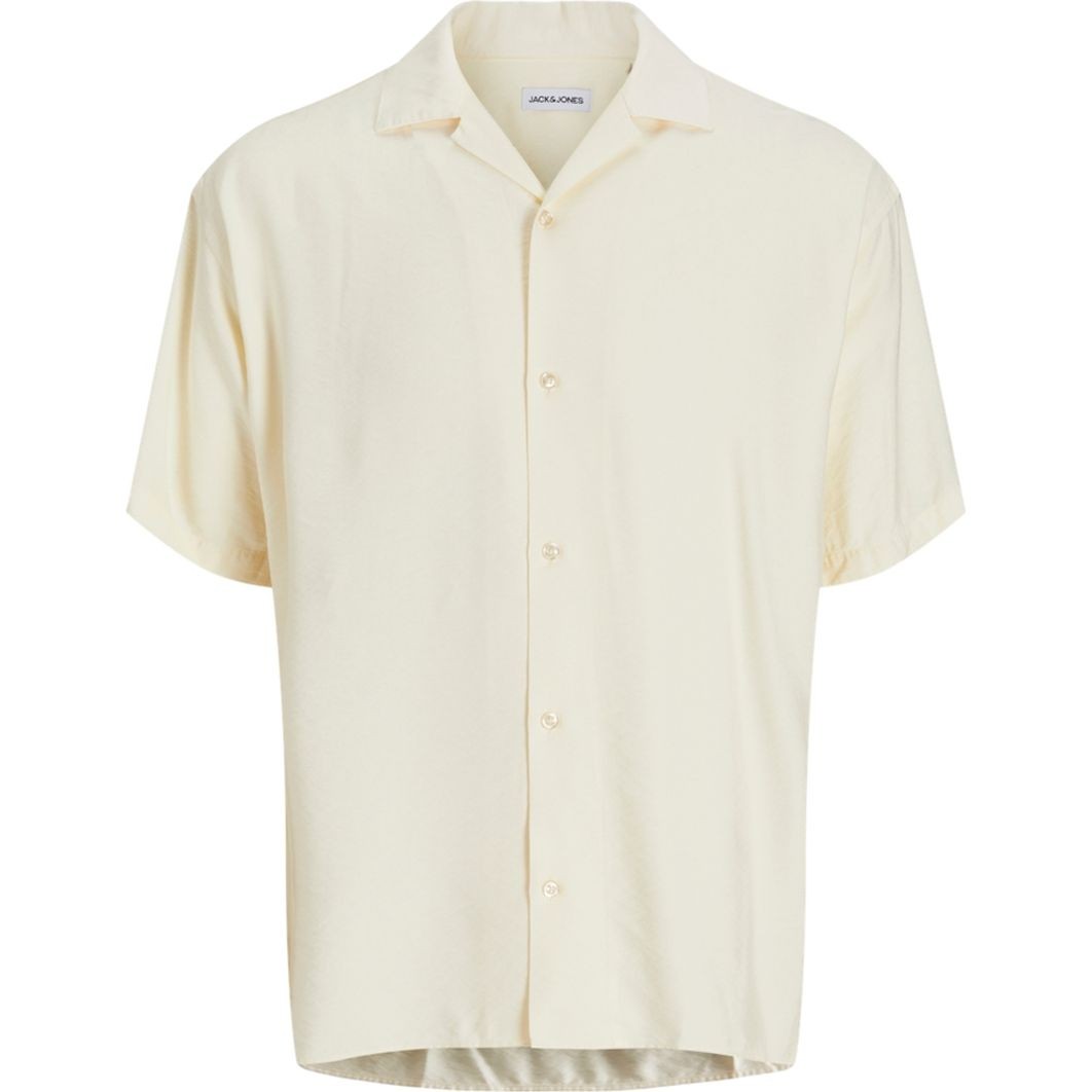 JACK & JONES Marškiniai trump. rankovėmis vyrams, Geltona, Urban edge resort shirt 1