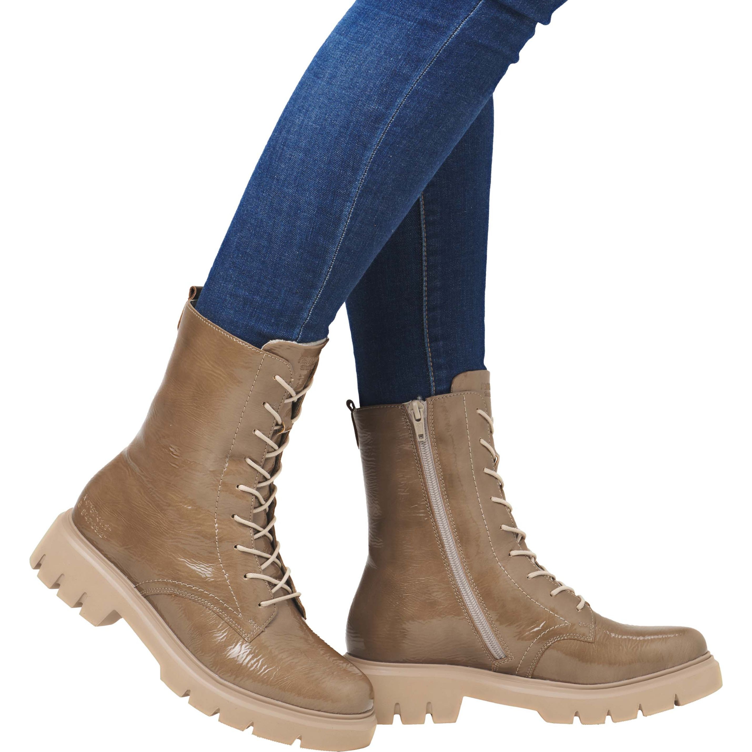 REMONTE Aulinukai moterims, Smėlio, Ladies mid height boots 2