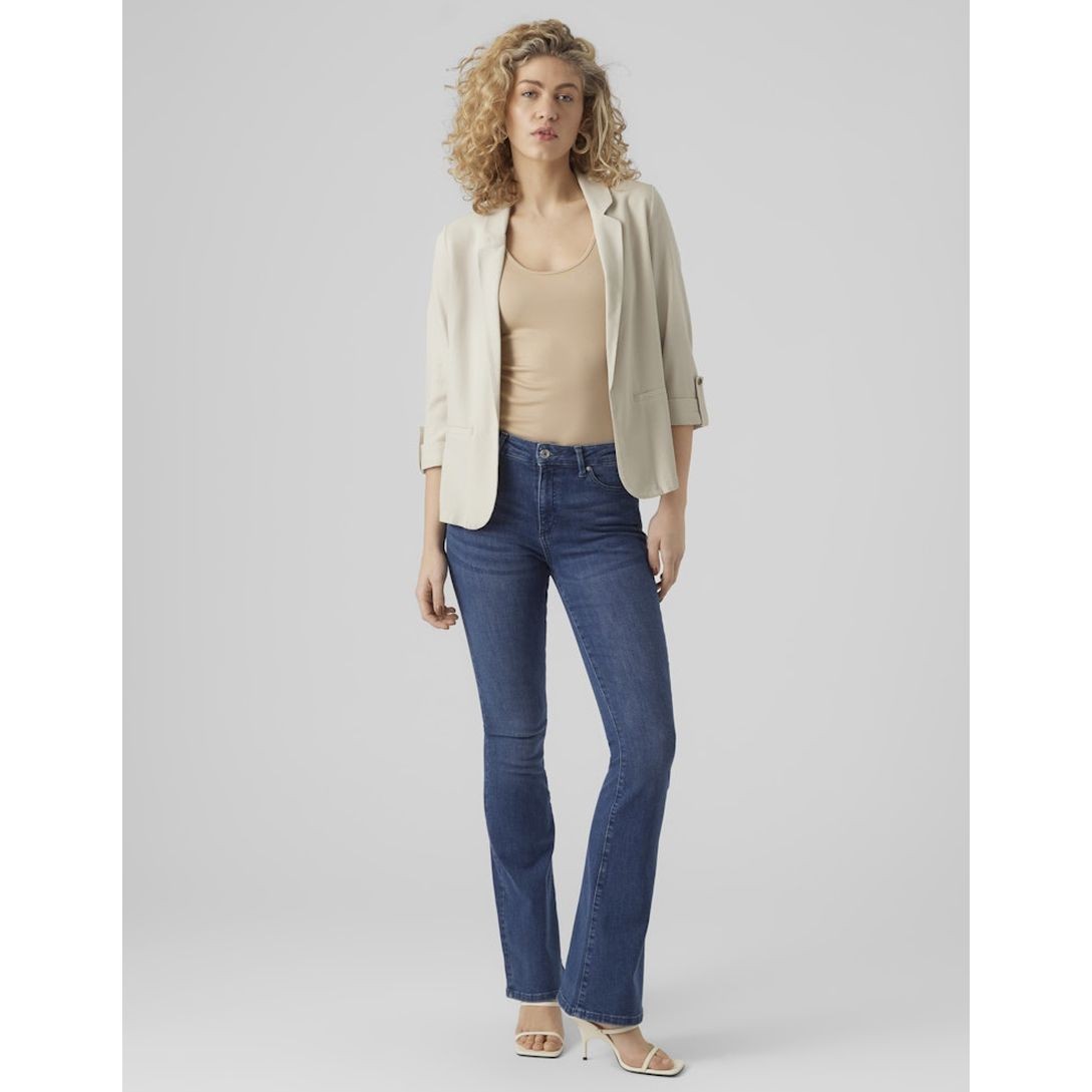 VERO MODA Švarkas moterims, Sidabrinė, Vmjesmilo blazers 4