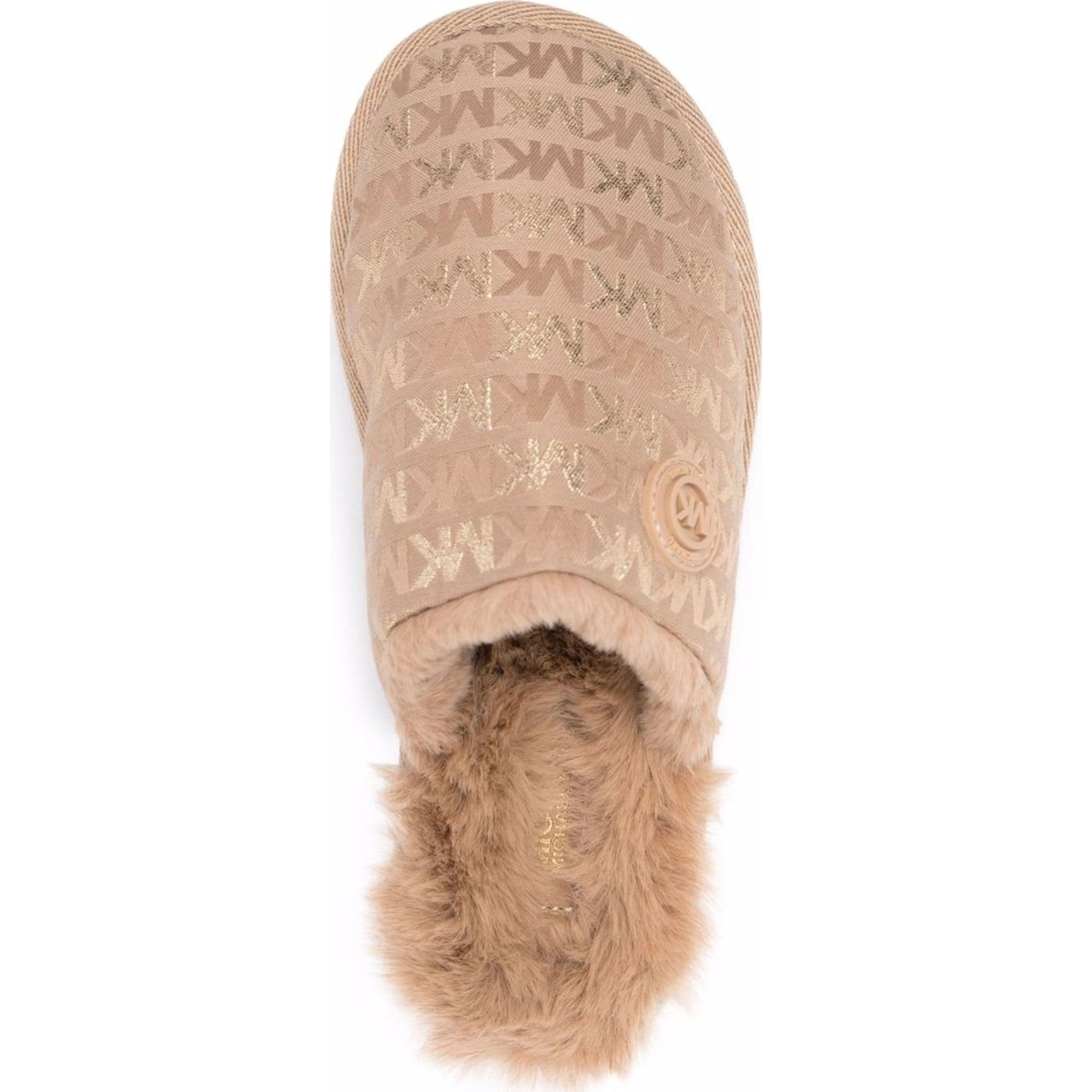 MICHAEL KORS Namų šlepetės moterims, Ruda, Janis slippers 4