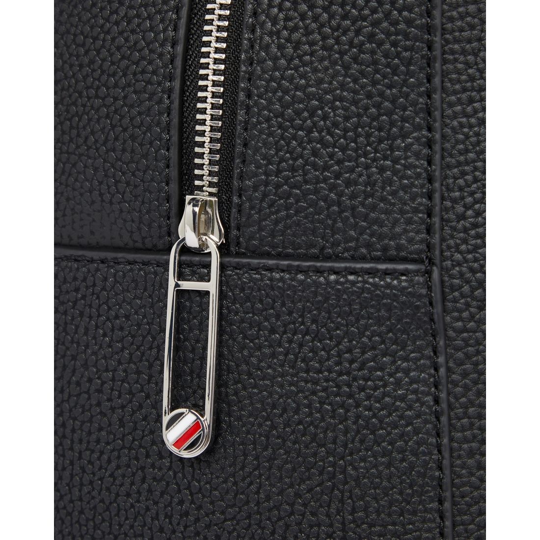 TOMMY HILFIGER Kuprinė moterims, Juoda, Emblem backpack 4