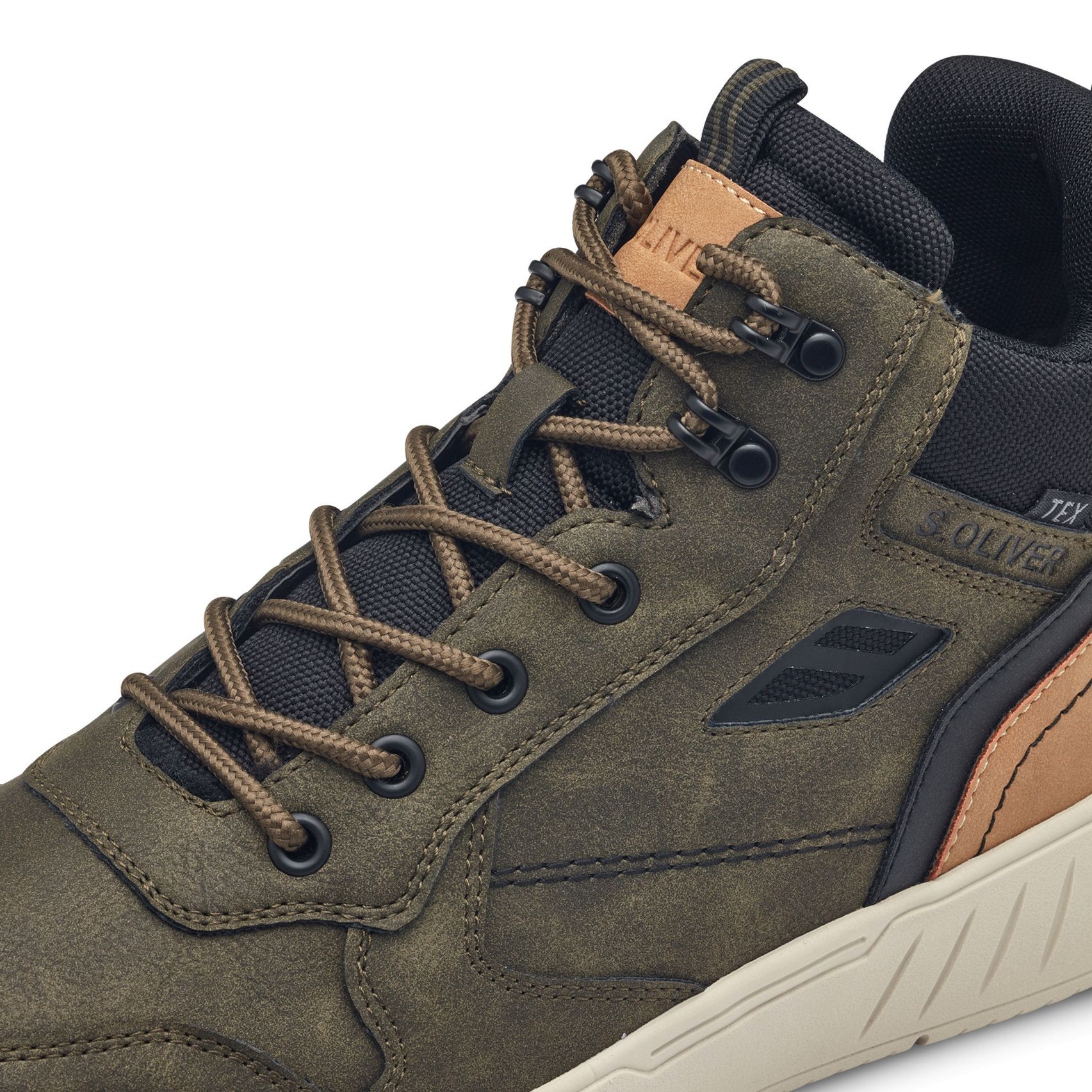 S.OLIVER Aulinukai vyrams, Žalia, Booties 6