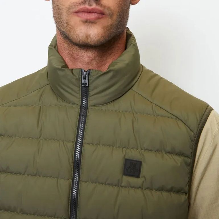 MARC O'POLO Liemenė vyrams, Žalia 4