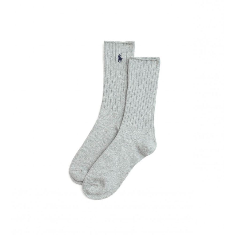 POLO RALPH LAUREN Kojinės vyrams, Pilka, Crew socks 1