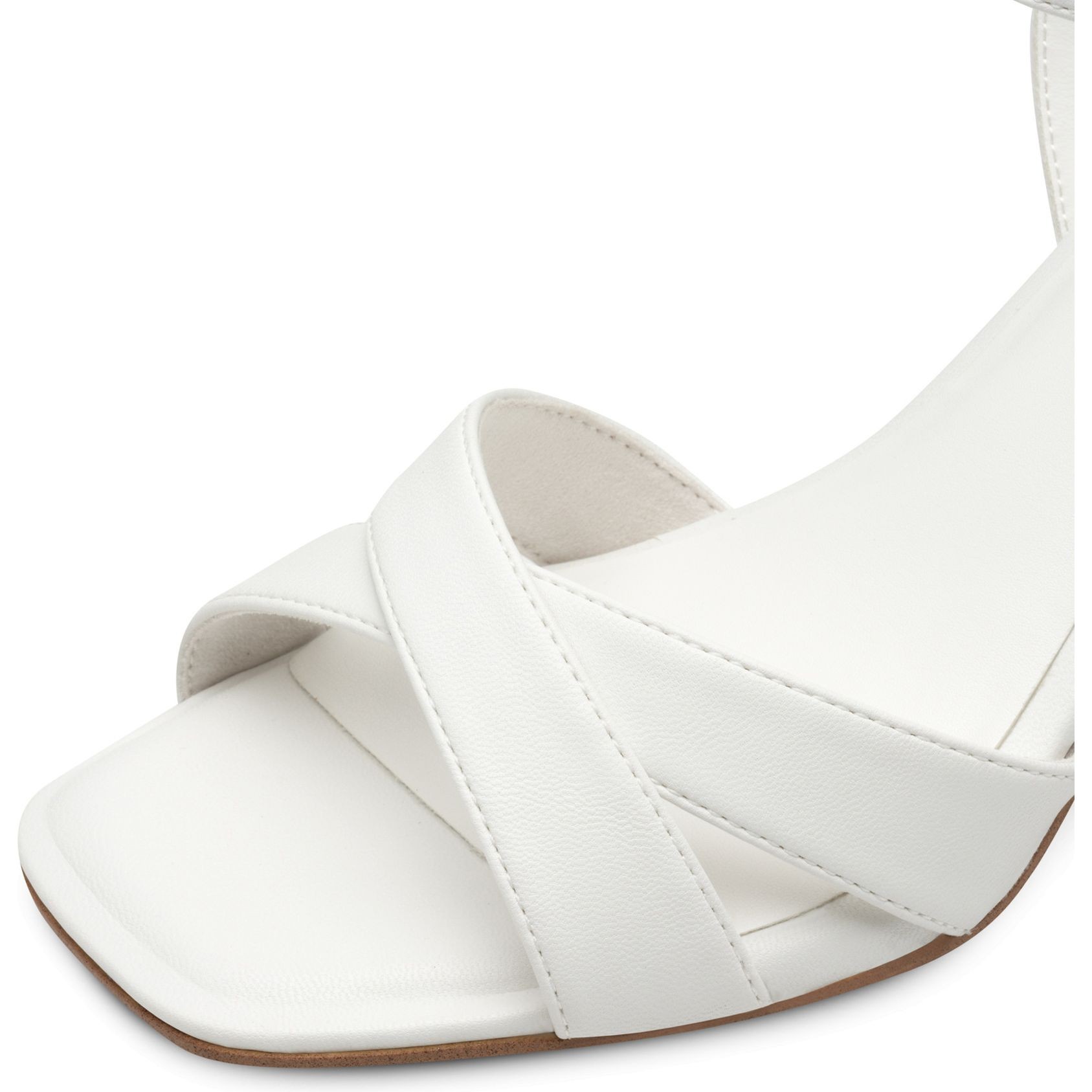 TAMARIS Basutės moterims, Balta, Sandal heel 6