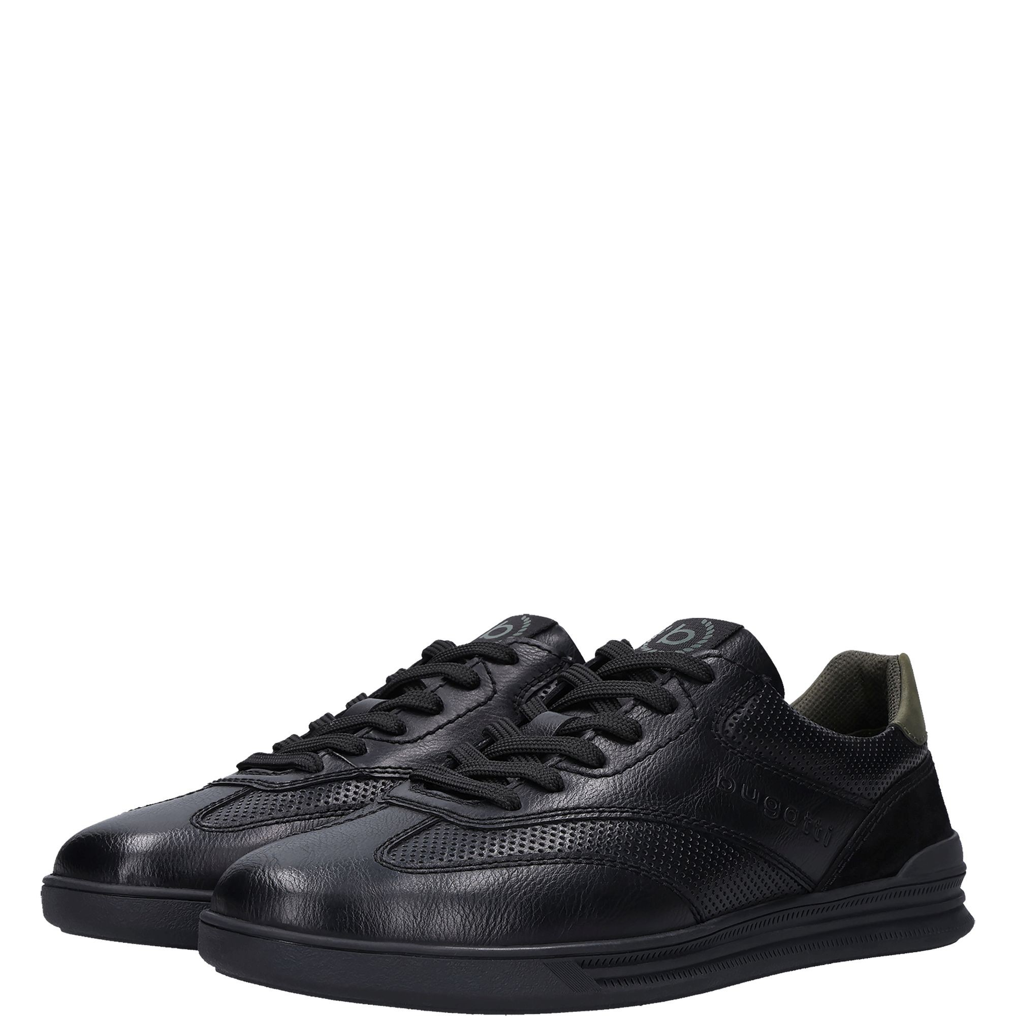 BUGATTI Laisvalaikio bateliai vyrams, Juoda, Leisure 5