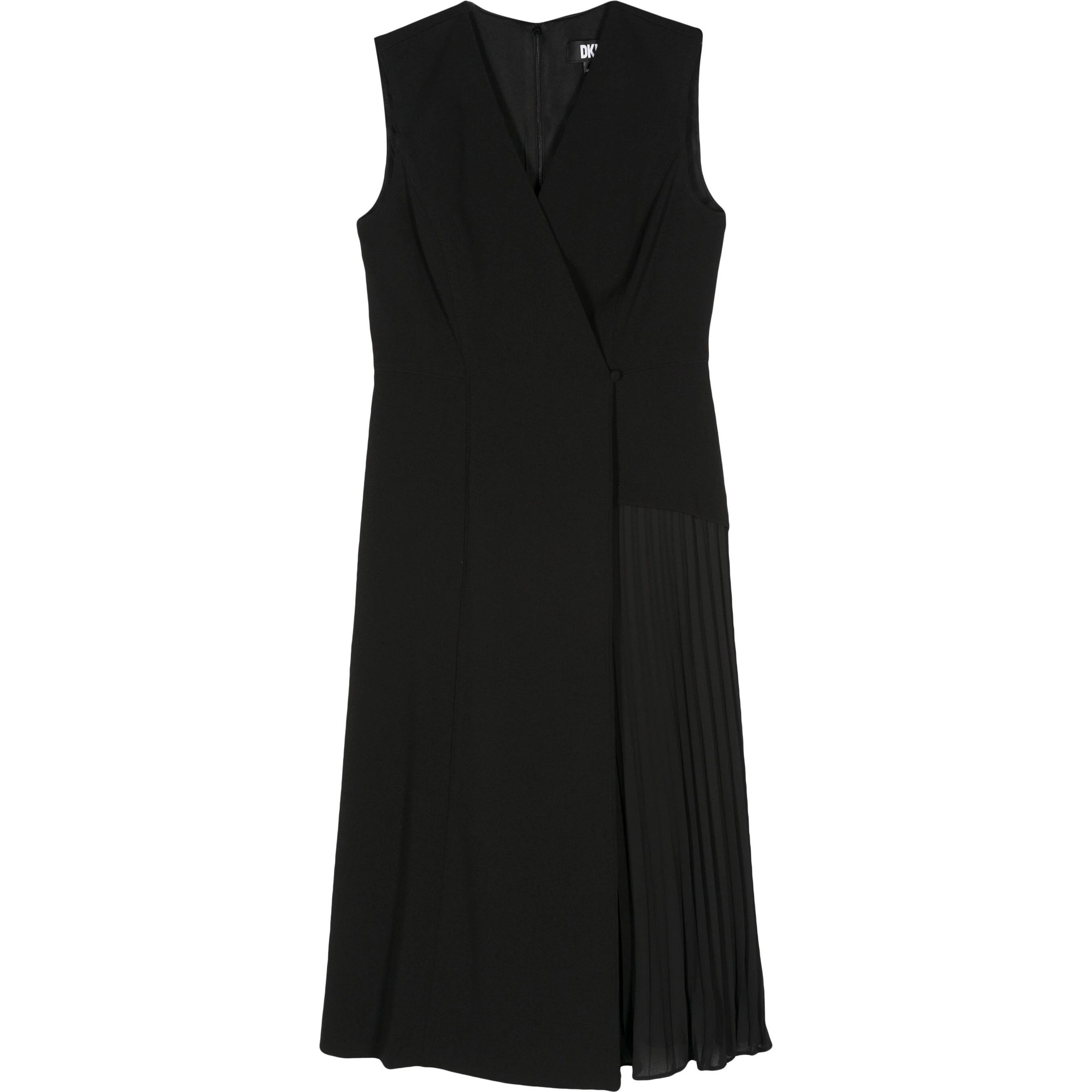 DKNY Midi suknelė moterims, Juoda, S/l asymmetrical dress 1