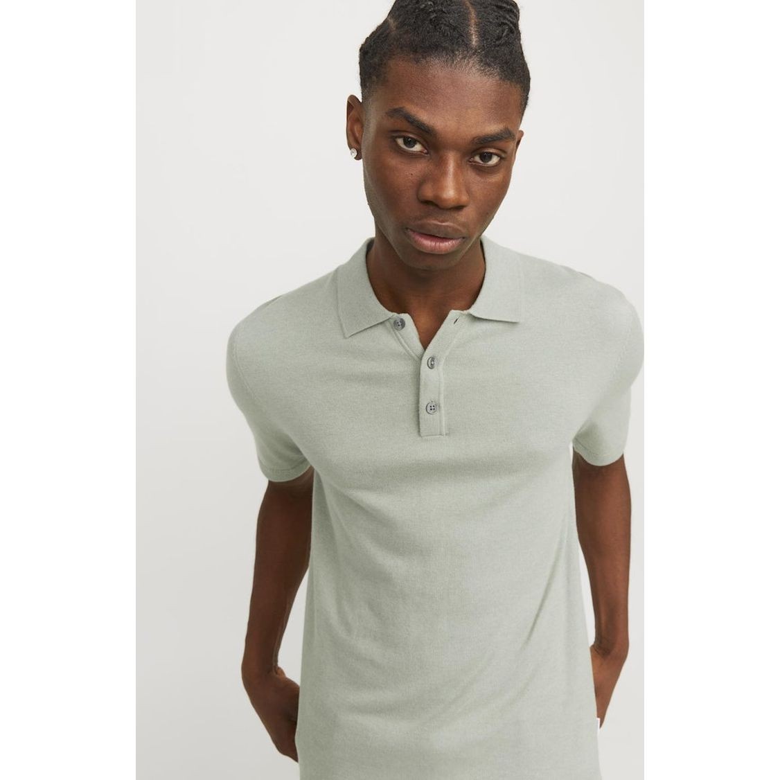 JACK & JONES Megztinis vyrams, Pilka, Jjeemil pullover 6