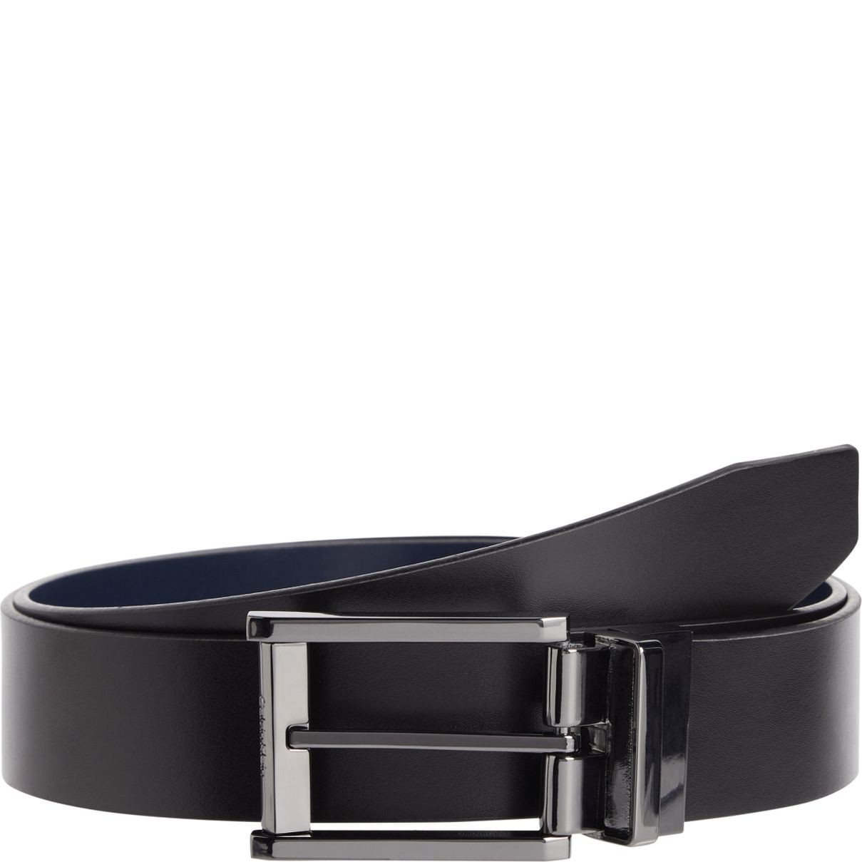 CALVIN KLEIN Diržas vyrams, Juoda, Rev faceted lux 35mm belt 1