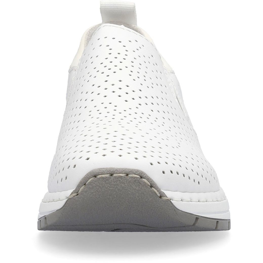 RIEKER Laisvalaikio bateliai moterims, Balta, LEISURE 8