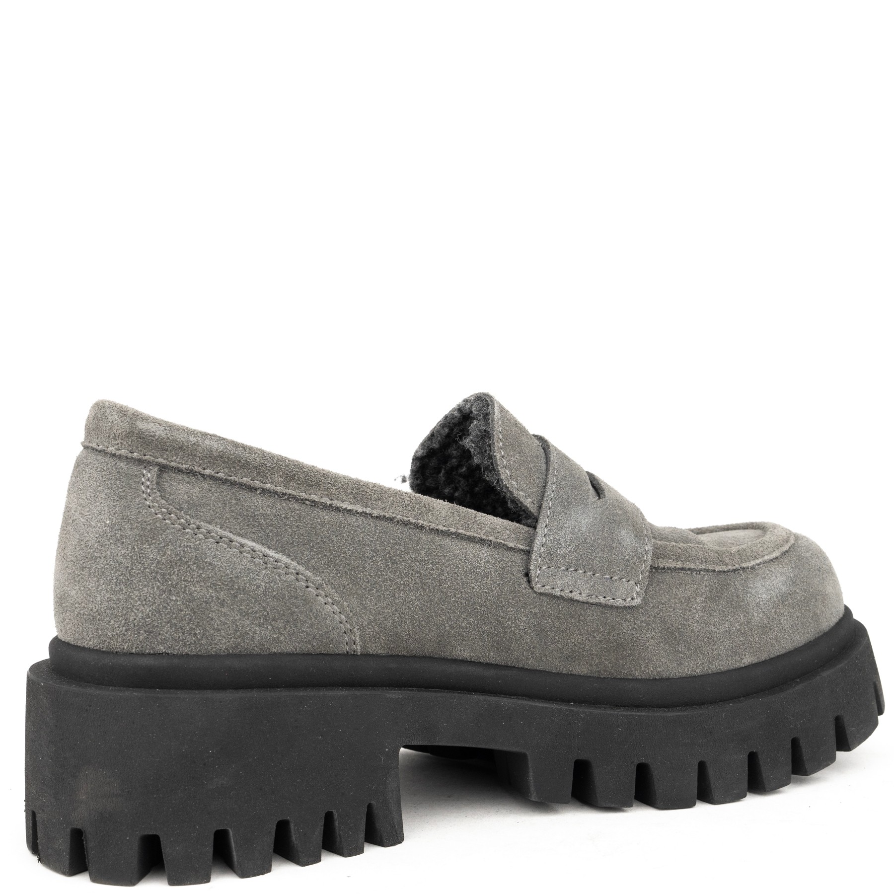 LA CONTE Loaferiai moterims, Pilka, Loafers 3