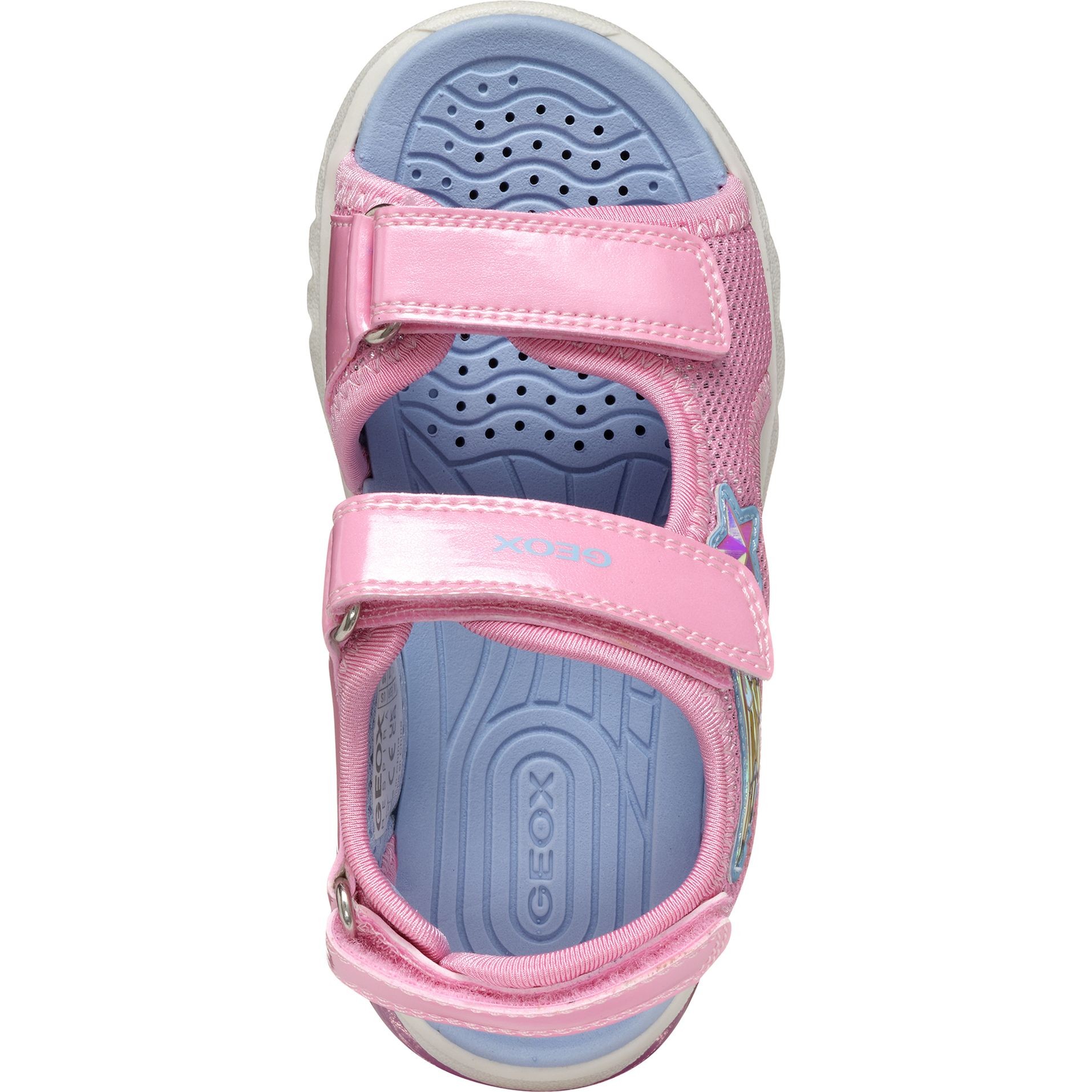 GEOX Basutės mergaitėms, Rožinė, Ciberdron sandals 2