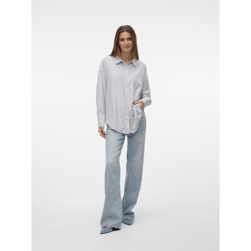 VERO MODA Marškiniai ilgomis rankovėmis moterims, Marga, Nora oversize shirt 4