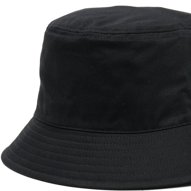 CALVIN KLEIN JEANS Kepurė vyrams, Juoda, TAGGED BUCKET HAT 2