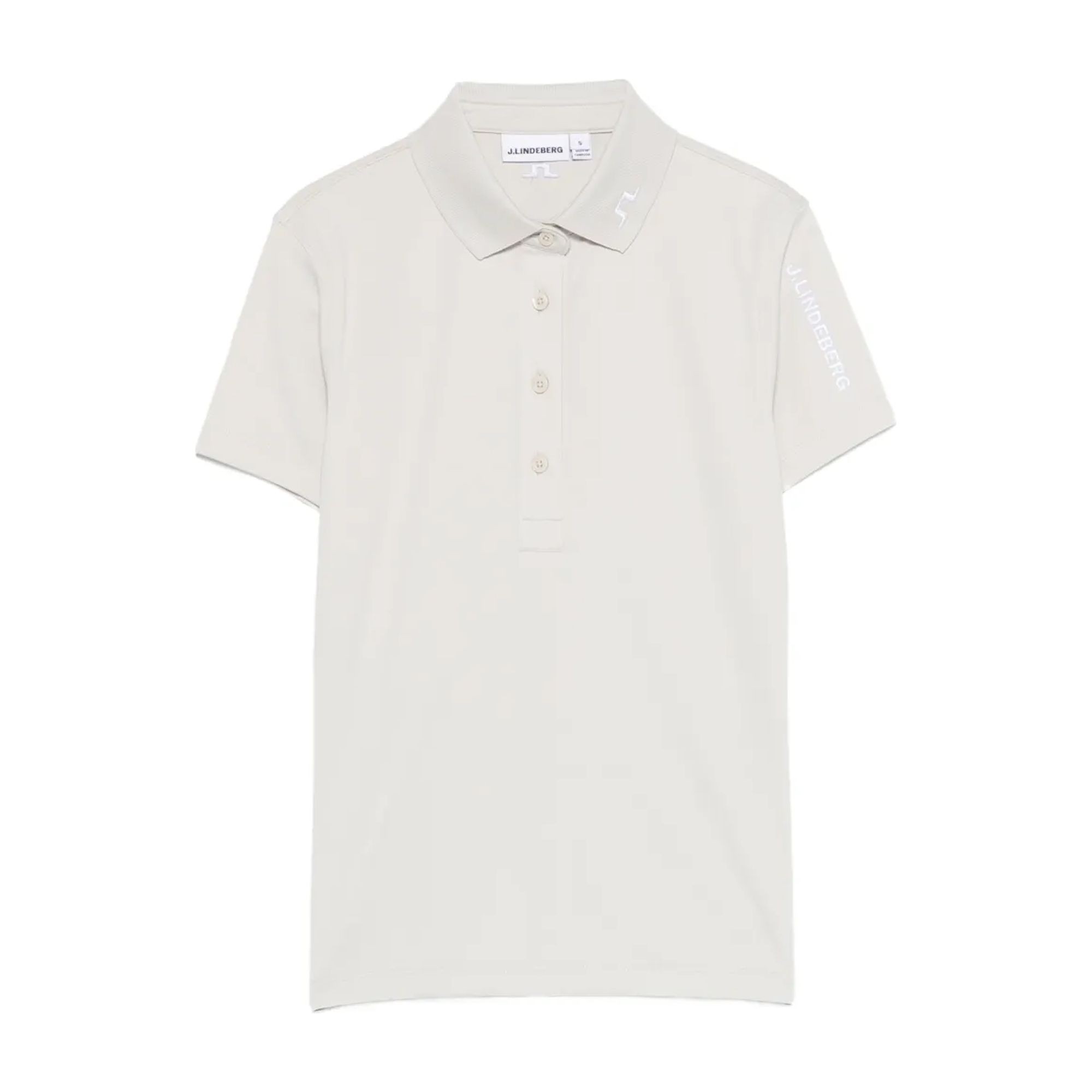 J.LINDEBERG Polo marškiniai trumpos rank. moterims, Smėlio, Tour tech polo 1