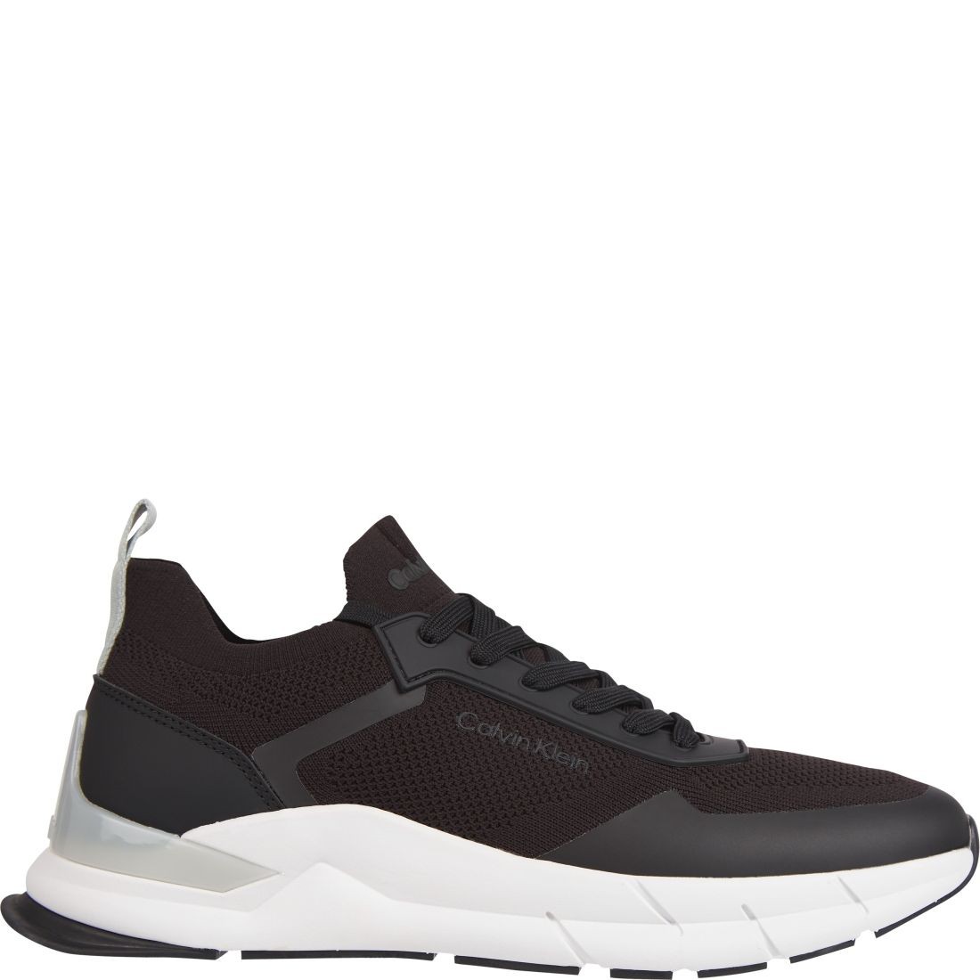 CALVIN KLEIN Sportiniai bateliai vyrams, Juoda, Low top lace up mix sport shoe 2