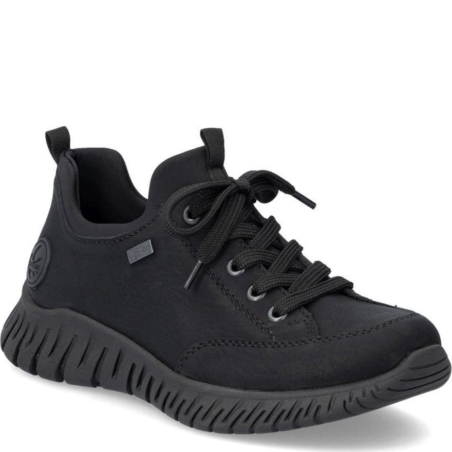 RIEKER Laisvalaikio bateliai moterims, Juoda, Ladies shoes 1