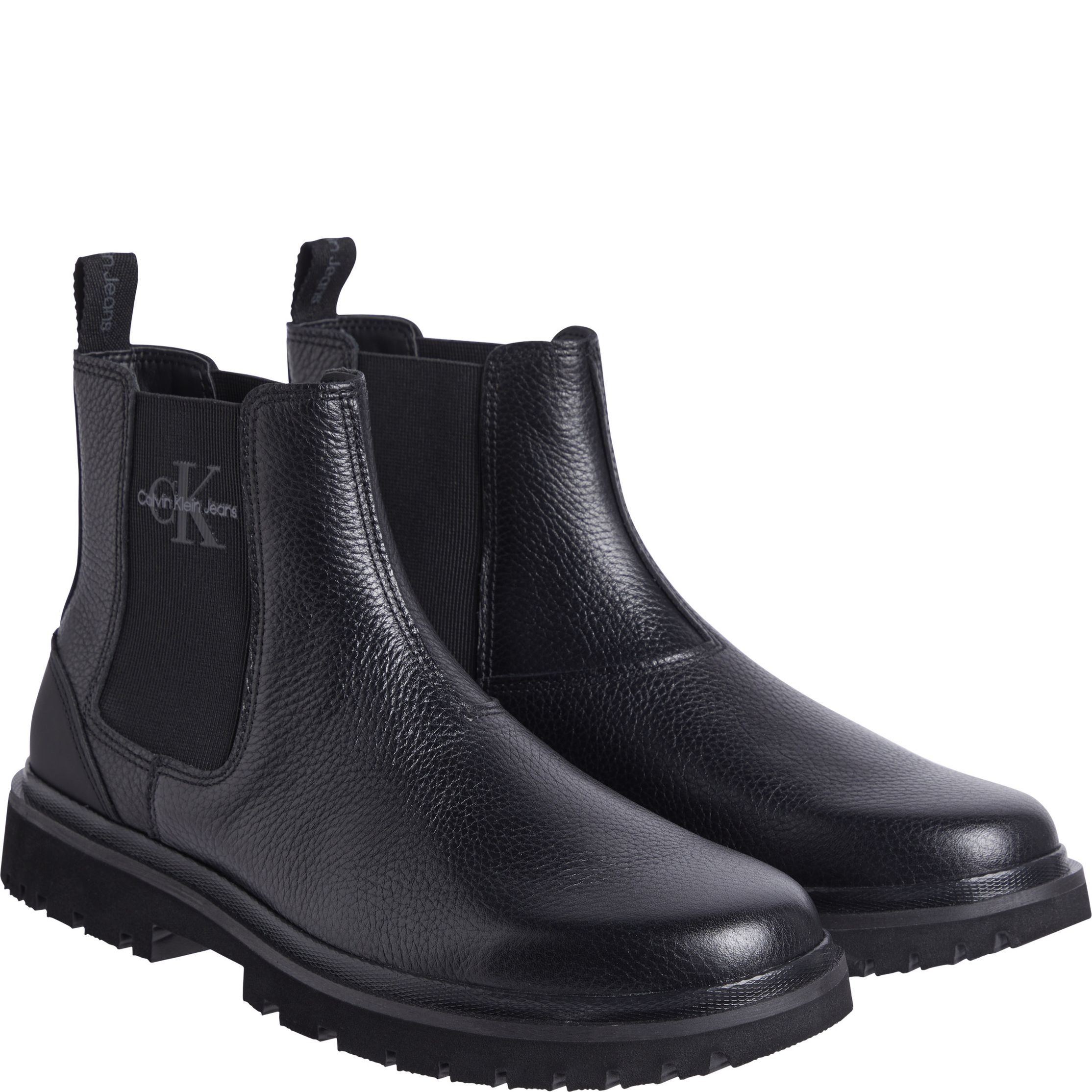 CALVIN KLEIN JEANS Aulinukai vyrams, Juoda, Eva chelsea boot 1