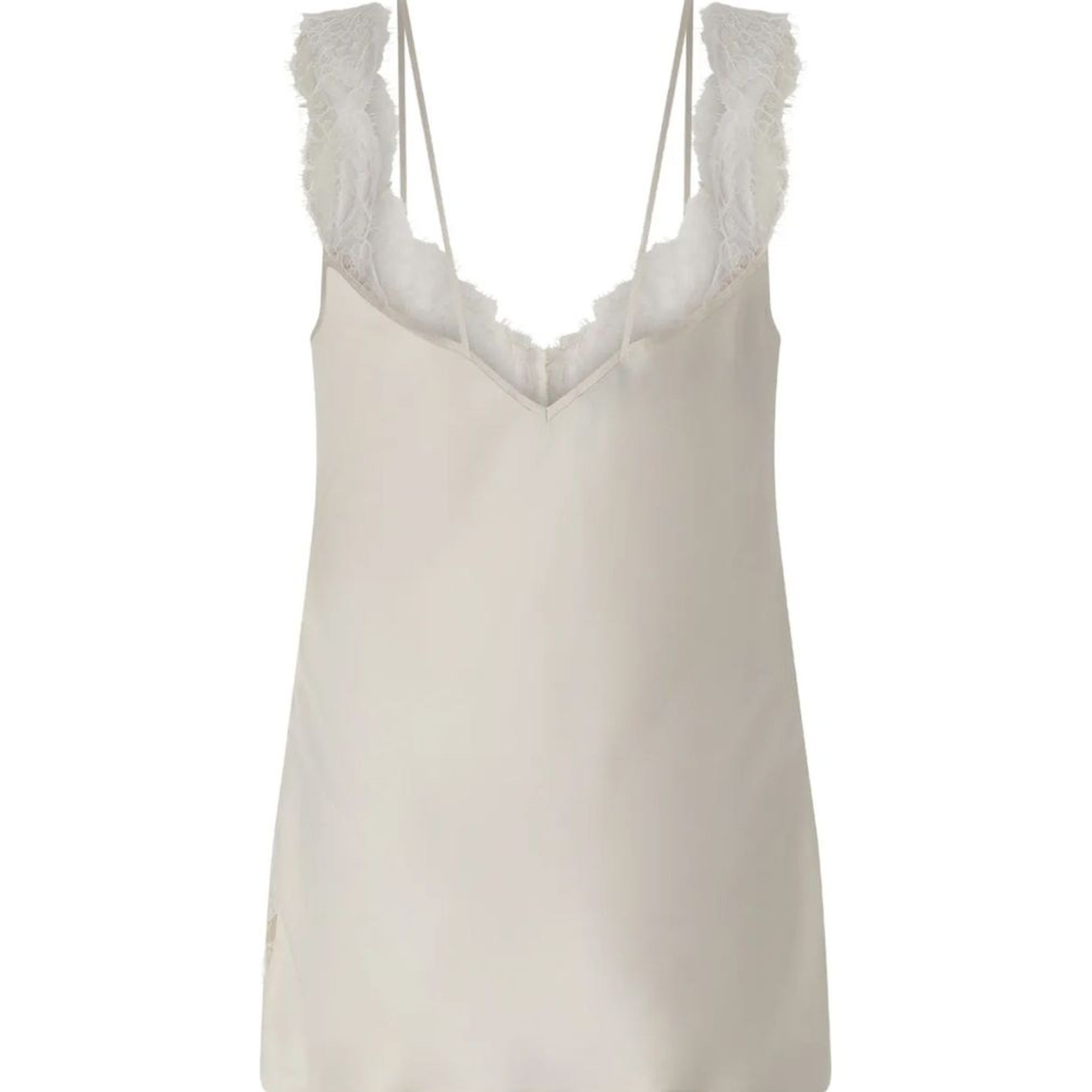 PINKO Marškiniai be rankovių moterims, Balta, Lydia tank top 2