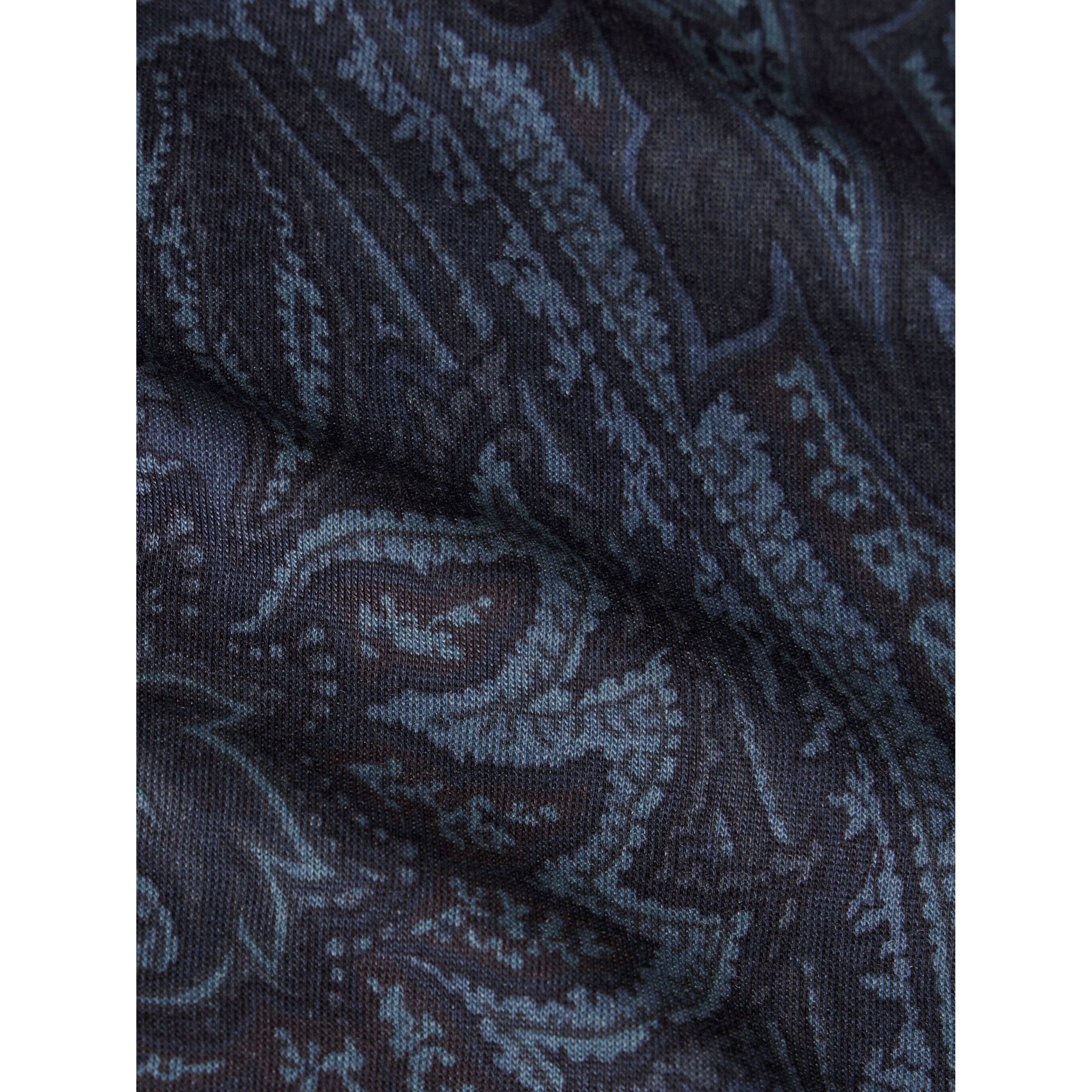 ETRO Marškinėliai trump. rankovėmis vyrams, Mėlyna, Print short-sleeve t-shirt 2