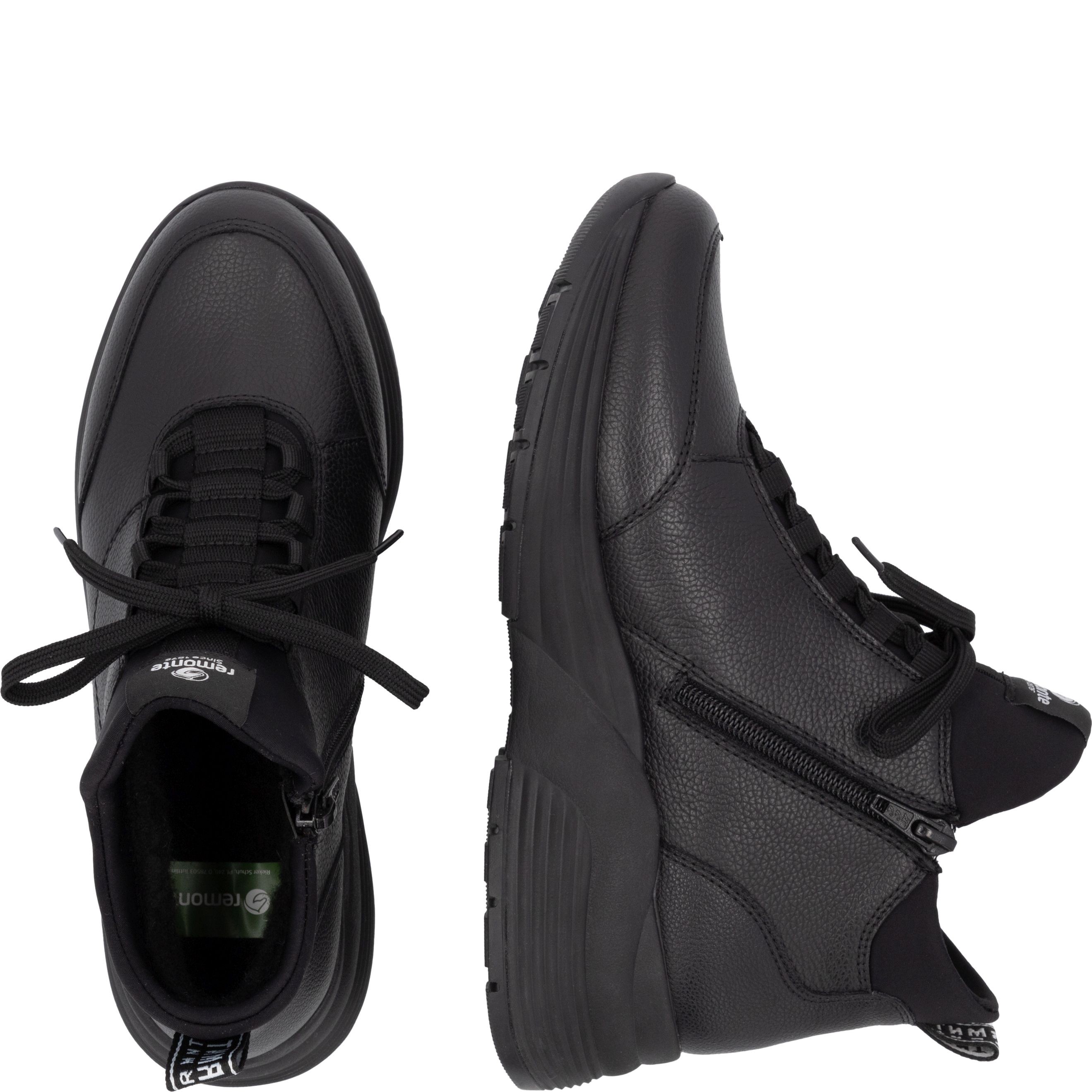 REMONTE Aulinukai moterims, Juoda, BOOTIES 12