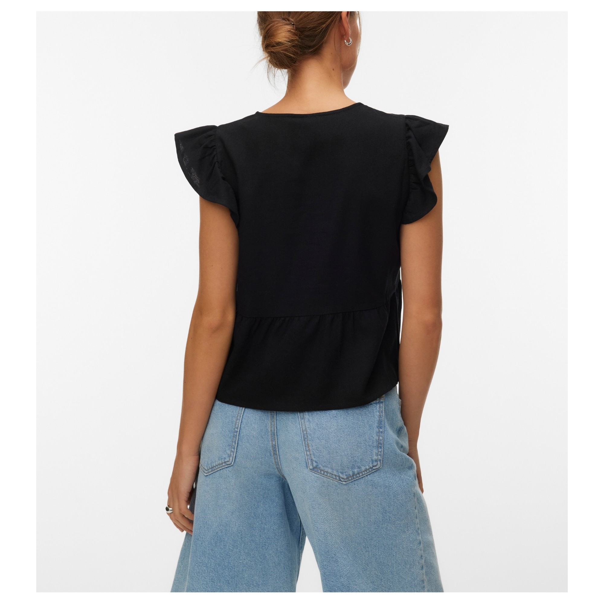 VERO MODA Palaidinės moterims, Juoda, Mymilo 4