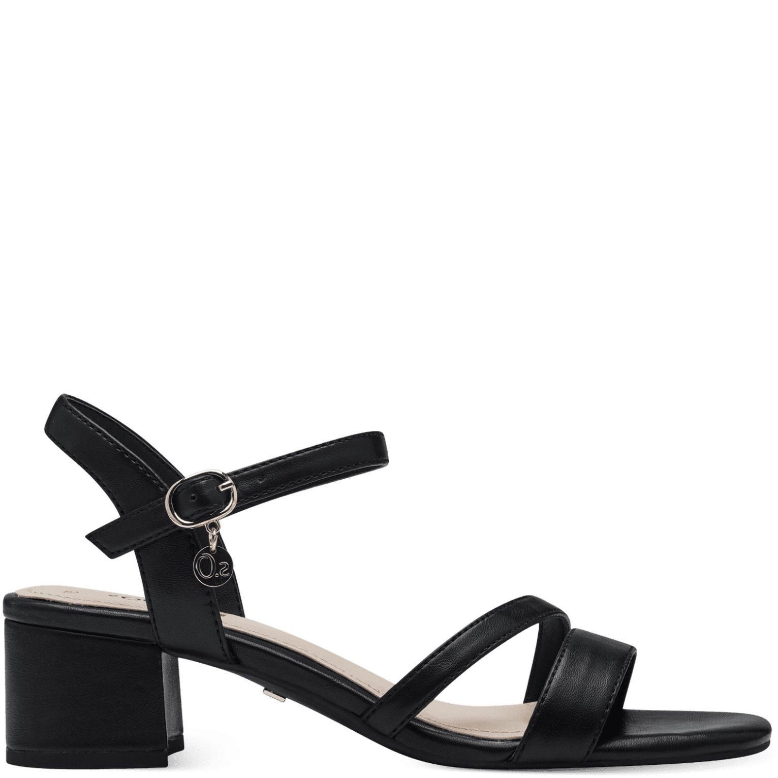 S.OLIVER Basutės moterims, Juoda, SANDALS 2