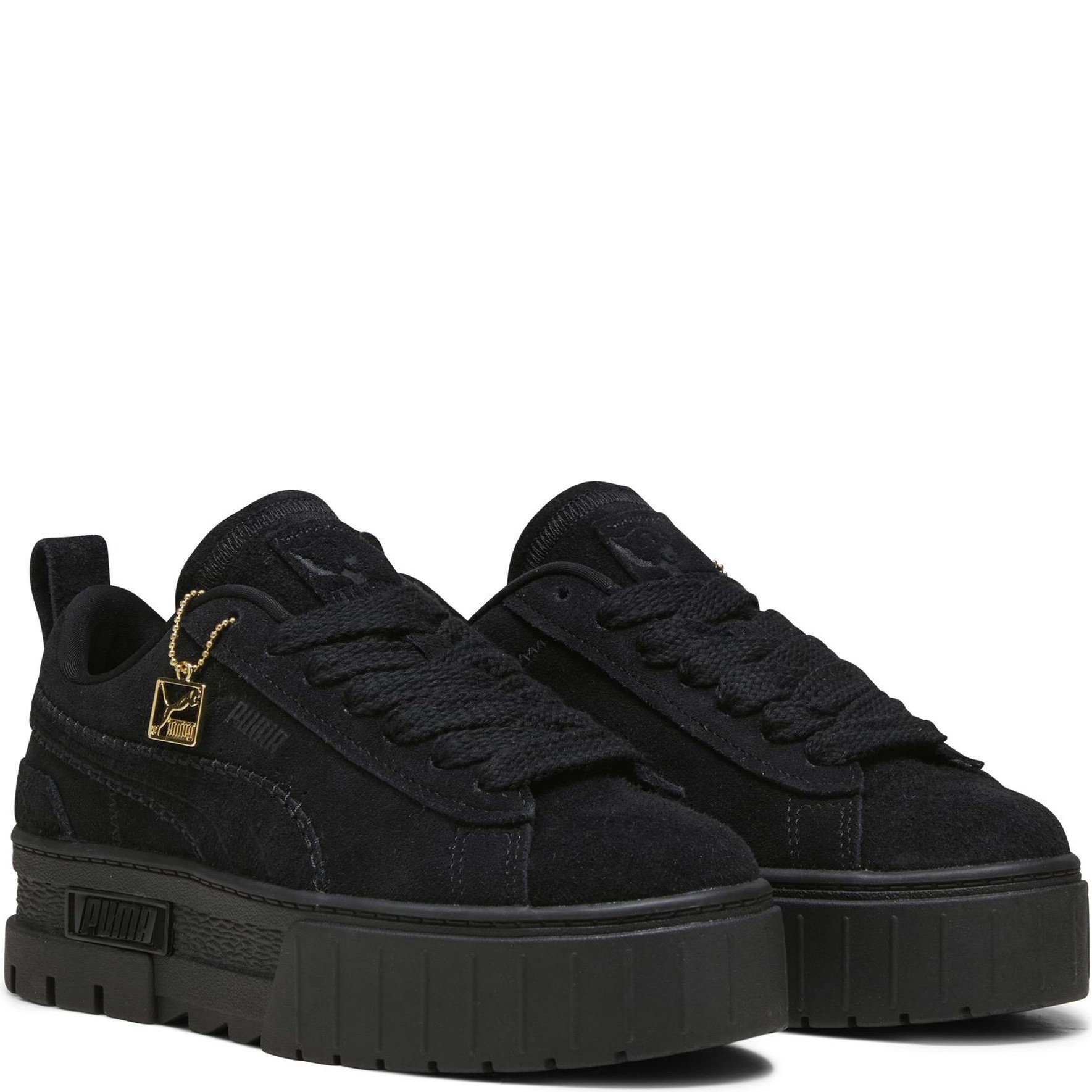 PUMA Laisvalaikio bateliai moterims, Juoda, Mayze Reclaim Suede leisure 1