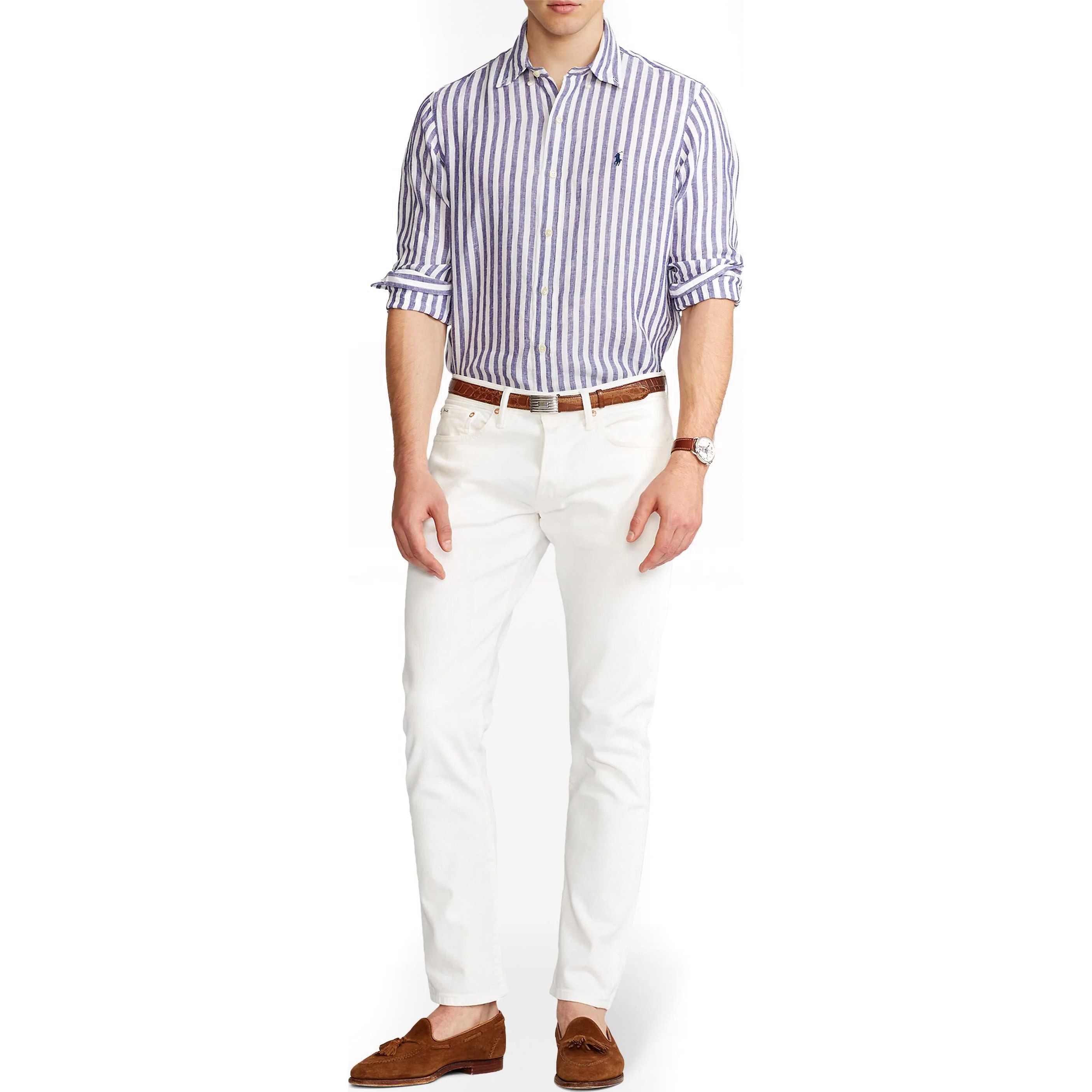 POLO RALPH LAUREN Marškiniai ilgomis rankovėmis vyrams, Marga, Long sleeve sport shirt 2