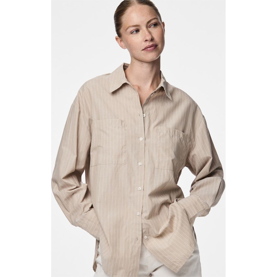 PIECES Marškiniai ilgomis rankovėmis moterims, Baige, Melia shirt 7