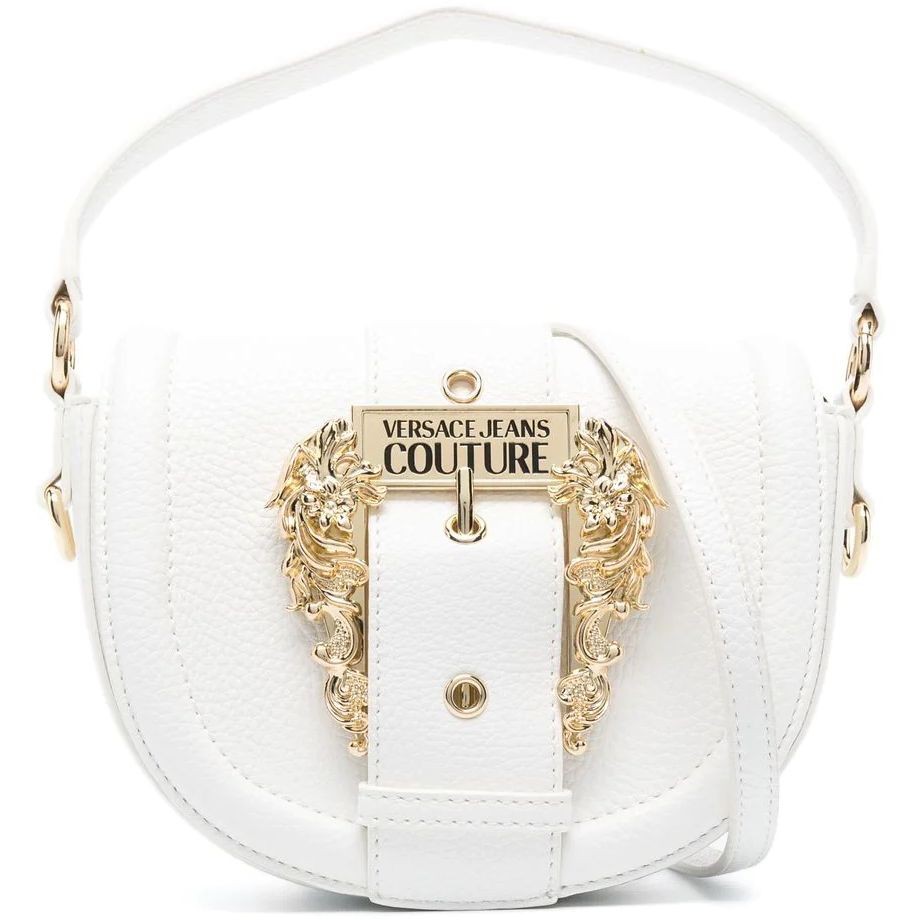 VERSACE JEANS CUTURE Rankinė per petį moterims, Balta, Range f - couture crossbody 1