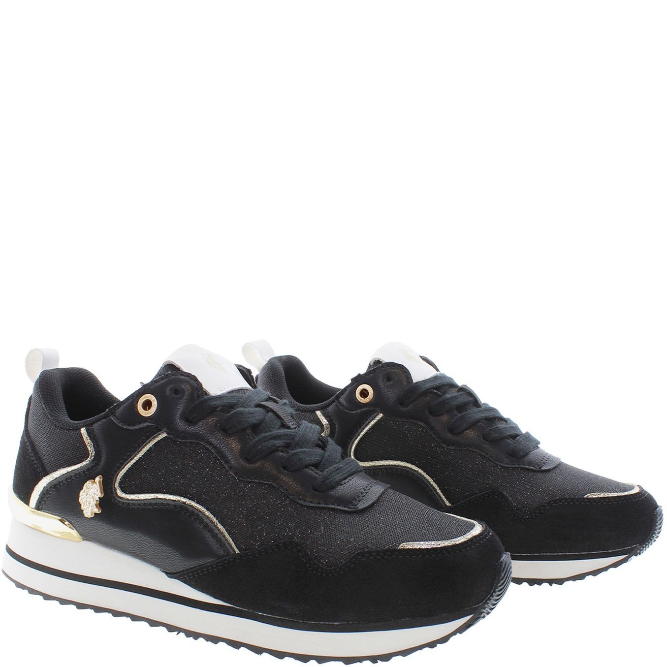 U.S.POLO Sportiniai bateliai moterims, Juoda, SPORT SHOE 1