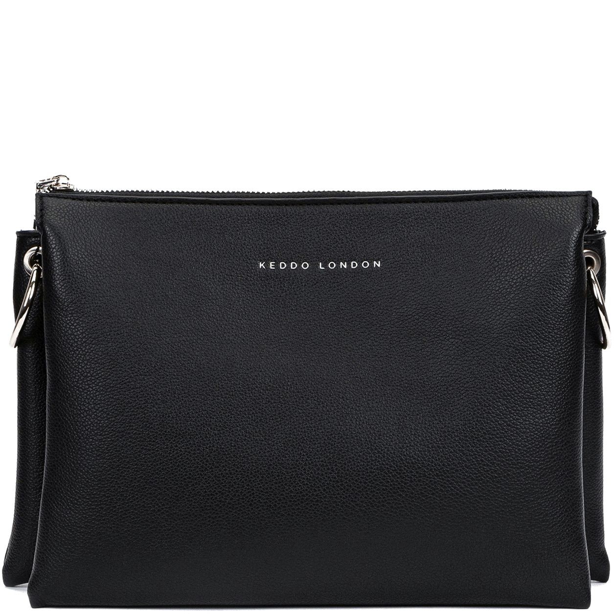 KEDDO Rankinė per petį moterims, Juoda, Crossbody 1