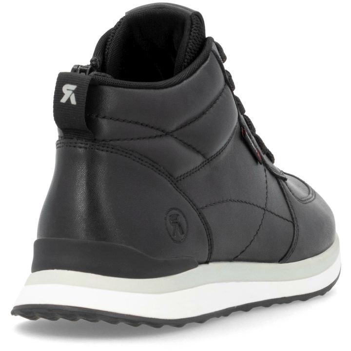 RIEKER EVOLUTION Aulinukai moterims, Juoda, Ladies mid height boots 4