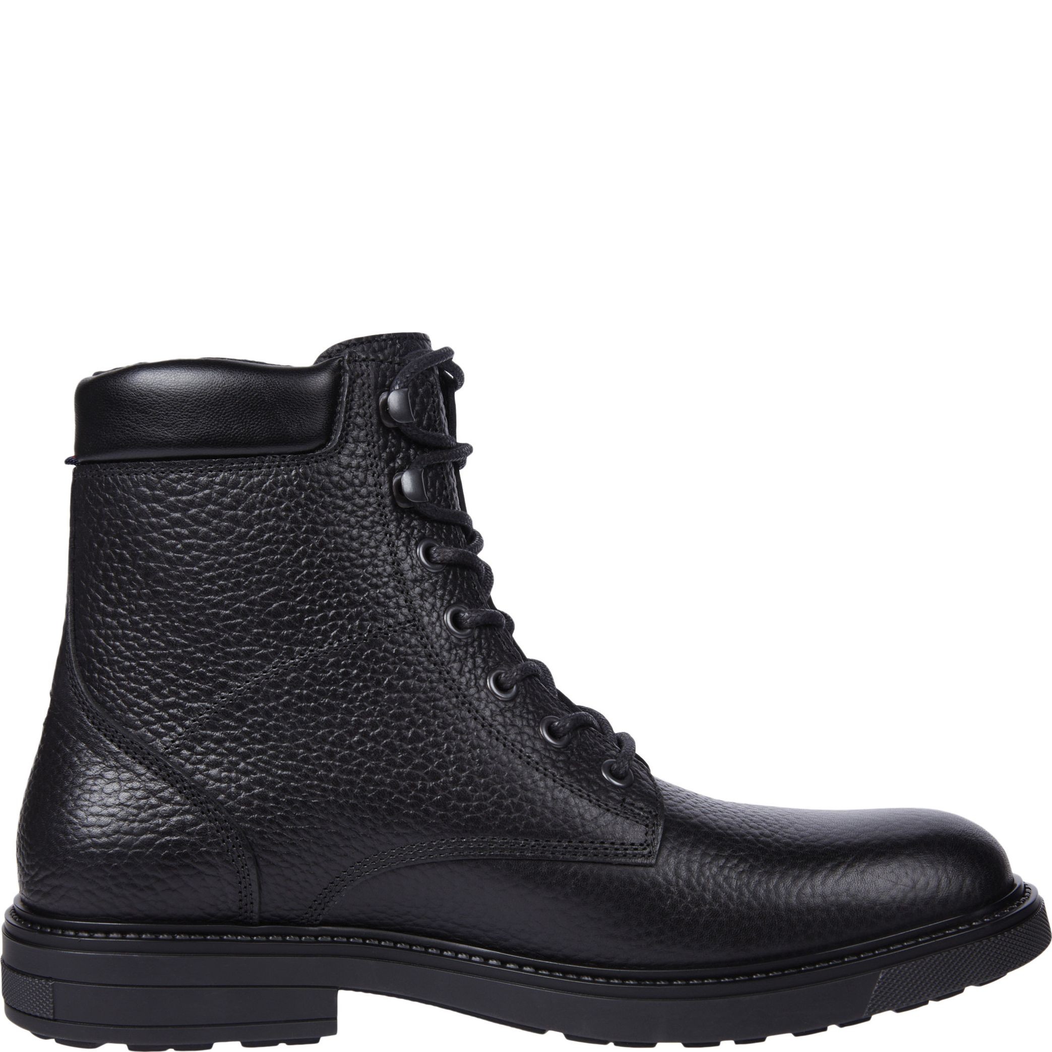 TOMMY HILFIGER Pašiltinti aulinukai vyrams, Juoda, Outdoor warm boot 4