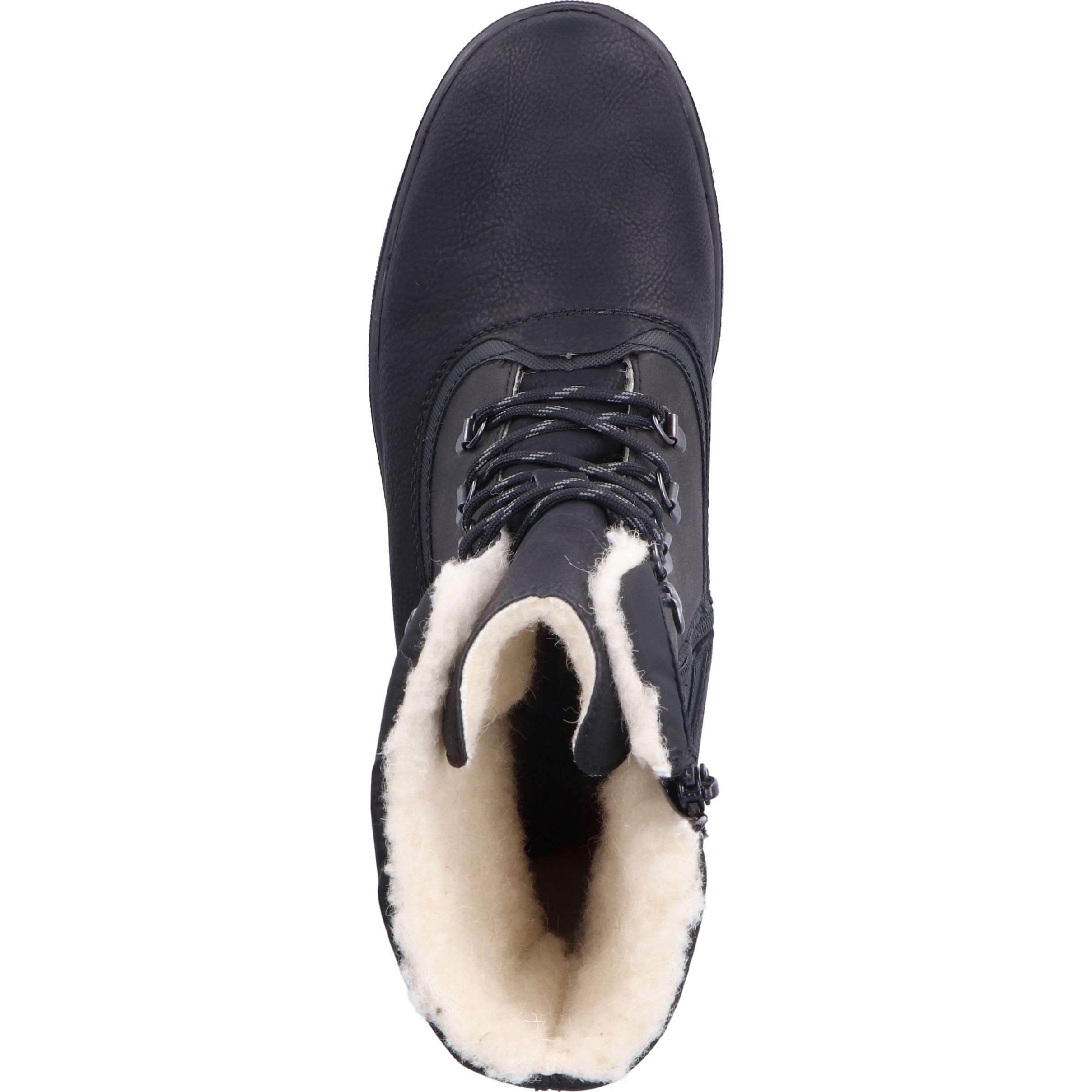 RIEKER Aulinukai vyrams, Juoda, Men's boots 8