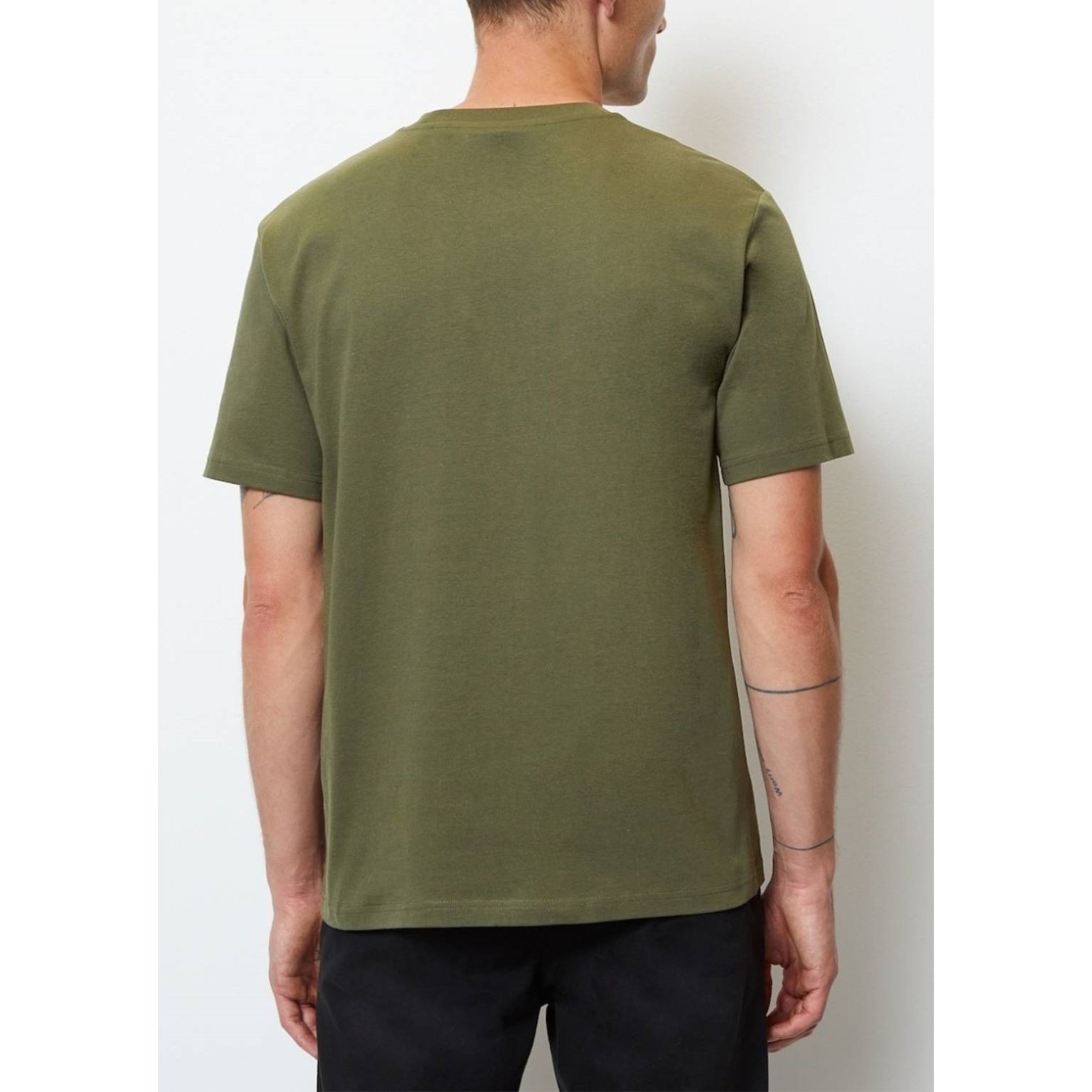 MARC O'POLO Marškinėliai vyrams, Žalia 3