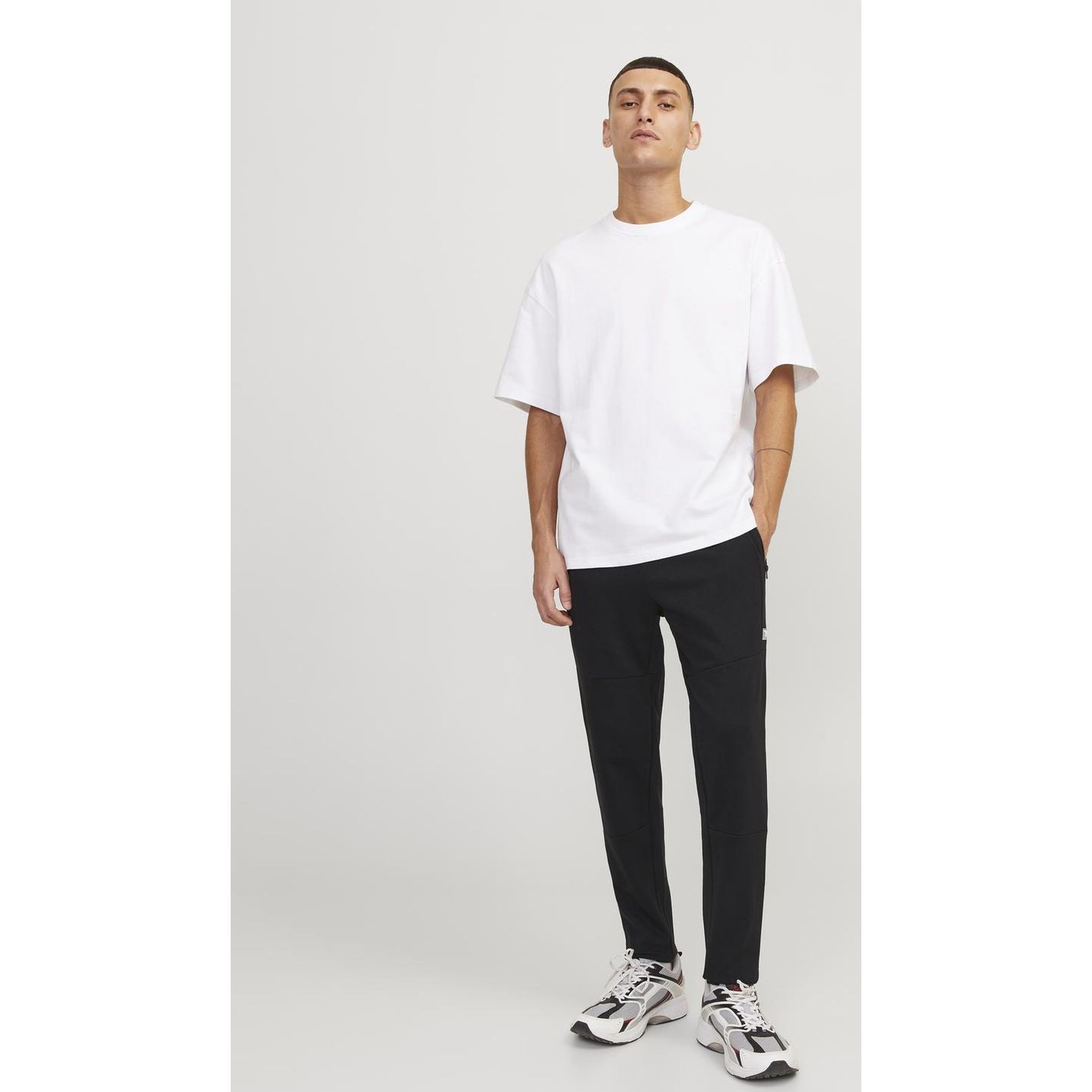 JACK & JONES Kelnės vyrams, Juoda, JPSTWILL JJAIR SWEAT 3