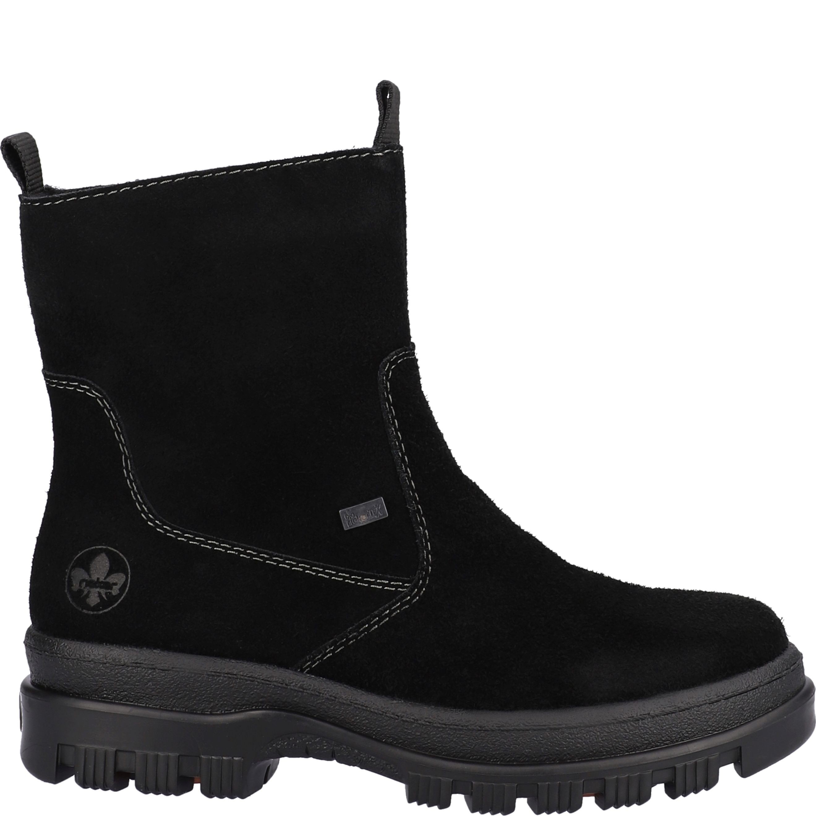 RIEKER Aulinukai moterims, Juoda, Ladies mid height boots 2