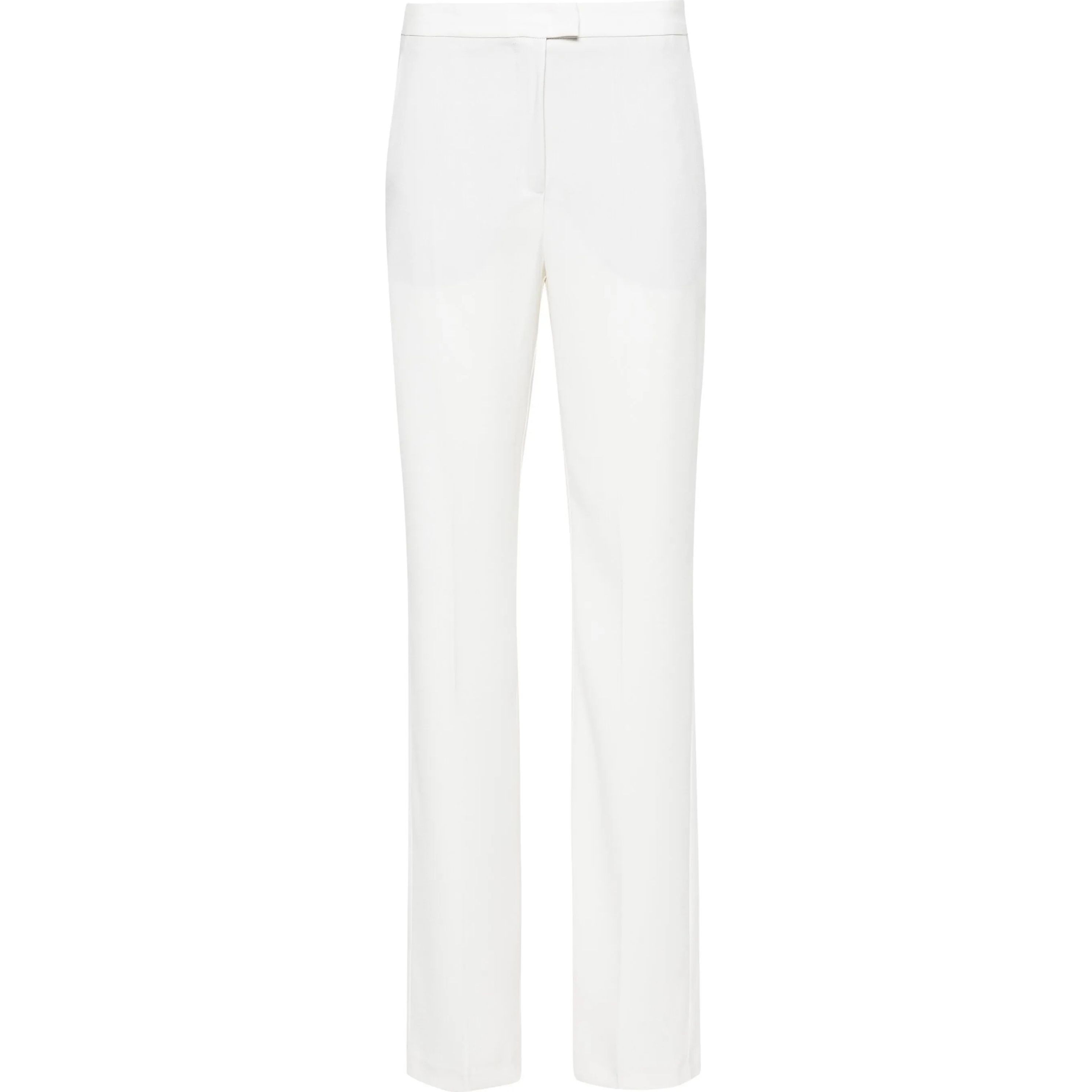 THE ANDAMANE Kelnės moterims, Balta, Gladys  straight pants