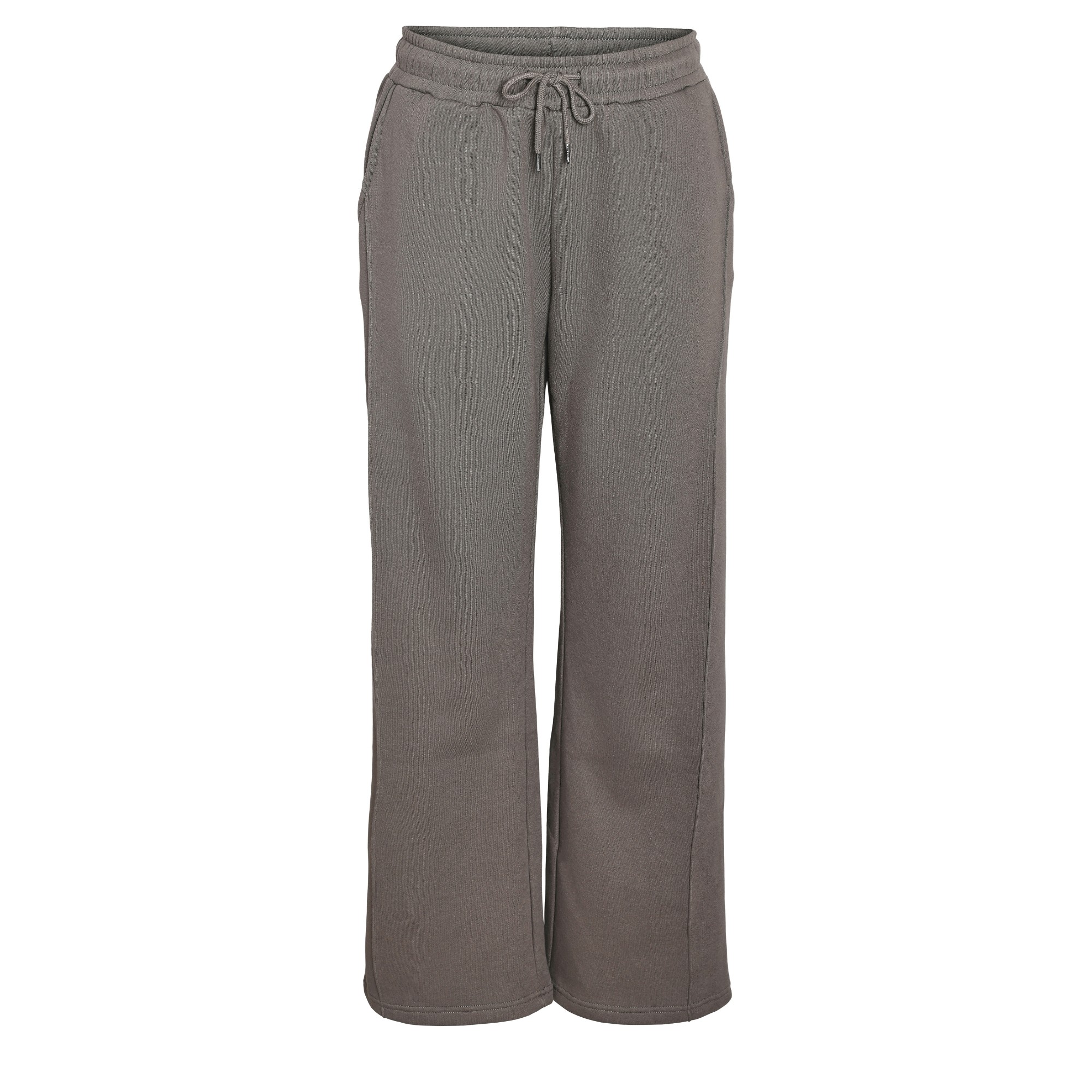 NOISY MAY Laisvalaikio kelnės moterims, Gray, Alden sweatpants 1