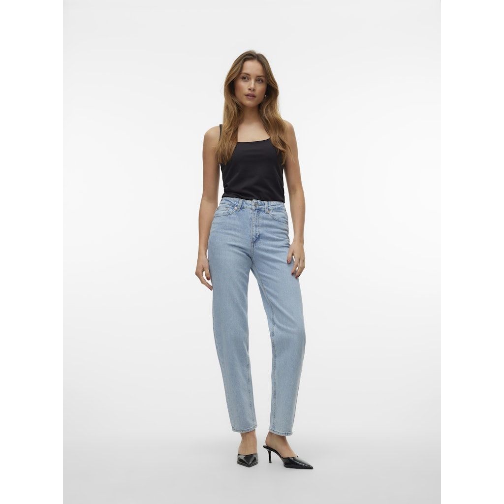 VERO MODA Comfort džinsai moterims, Mėlyna, Tessa mom 5