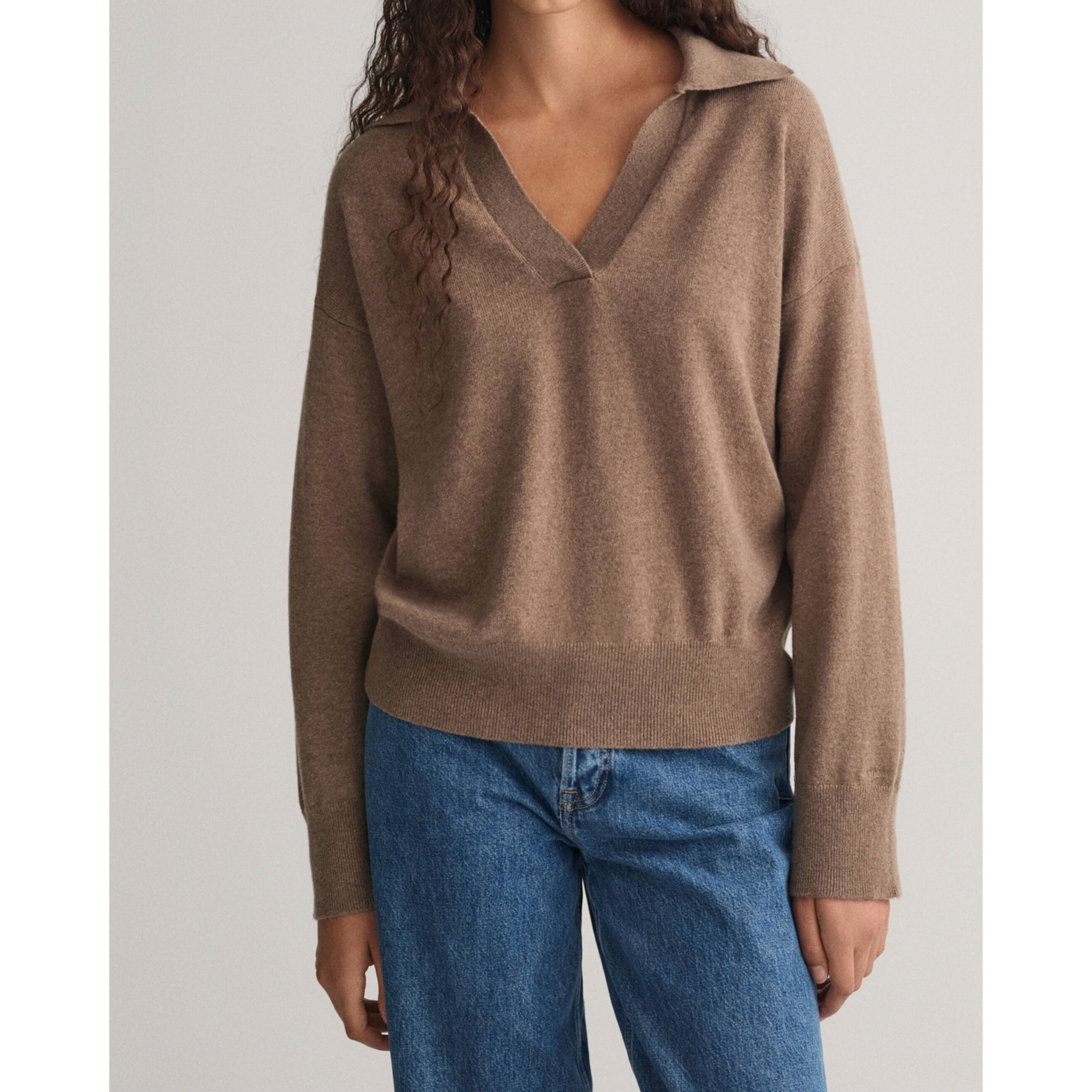 GANT Megztinis moterims, Ruda, SUPERFINE LAMBSWOOL 2