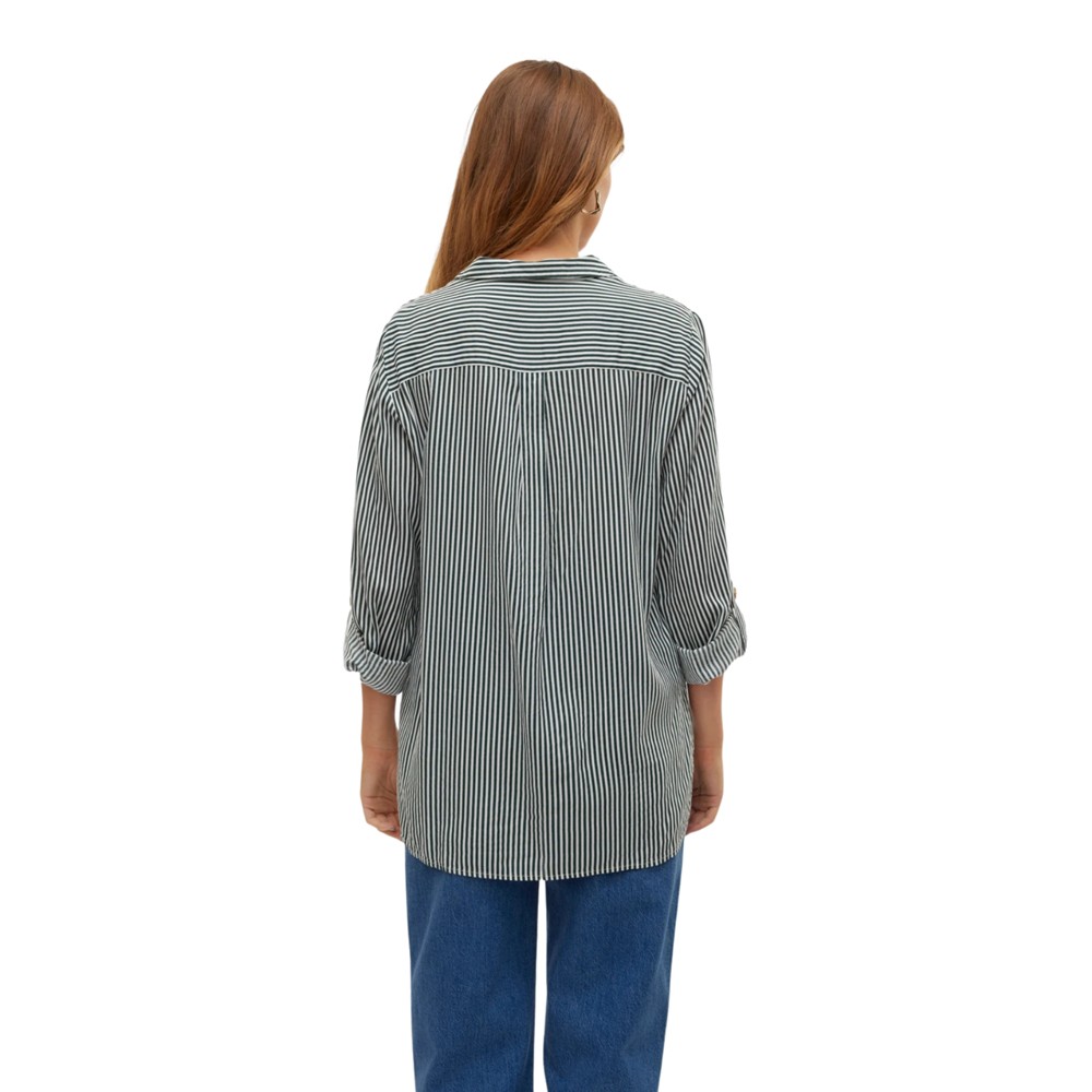 VERO MODA Marškiniai moterims, Balta, Bumpy shirt 4